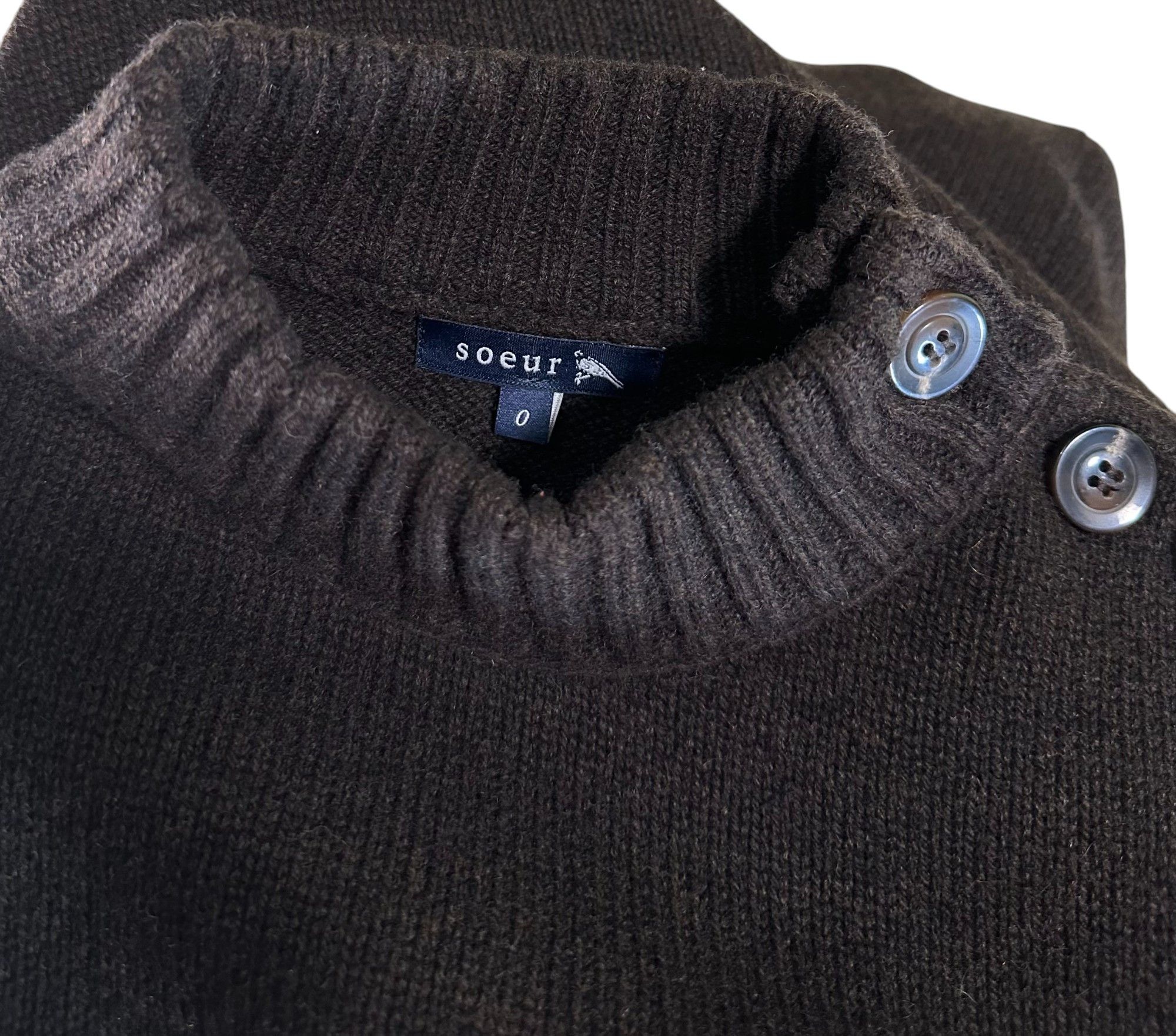 Soeur Pure wool sweater brown Size S / US 4 / IT 40 - 5 Thumbnail