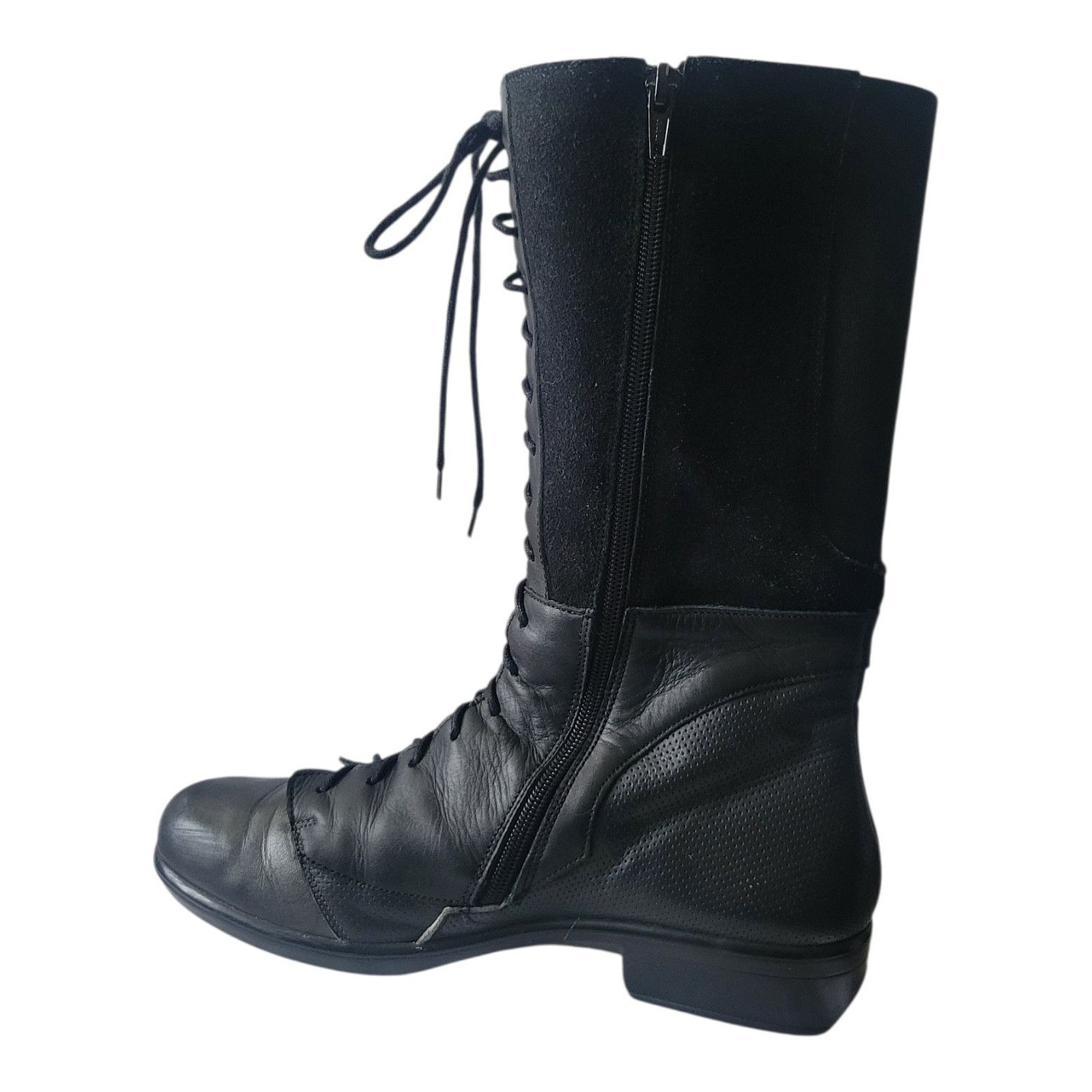 Another Aspect NAOT Knee Women Boot Leather Nubuck Elastic Size EU 39/ US 9 Size US 9 / IT 39 - 2 Thumbnail