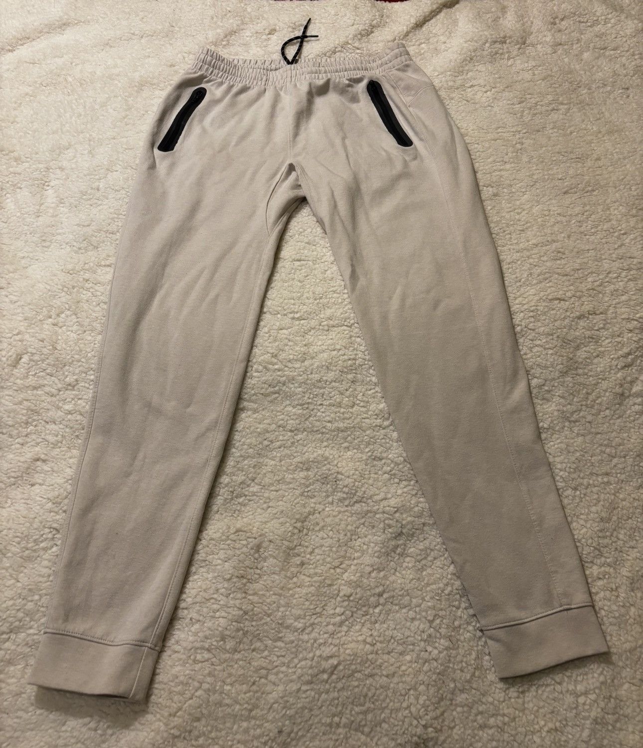 Old Navy Cream colored sweatpants0419 Size US 29 - 1 Thumbnail