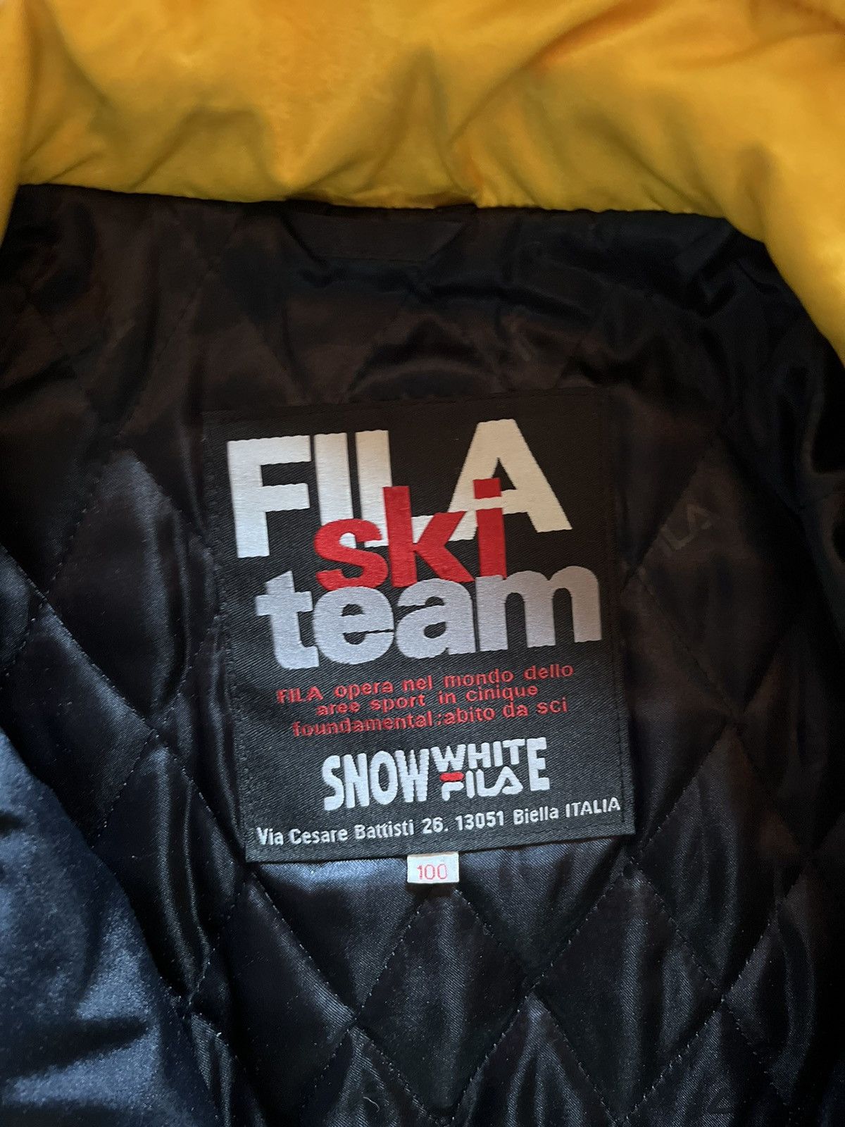 Fila Vintage 90s Fila Ski Team Jacket Size US M / EU 48-50 / 2 - 3 Thumbnail