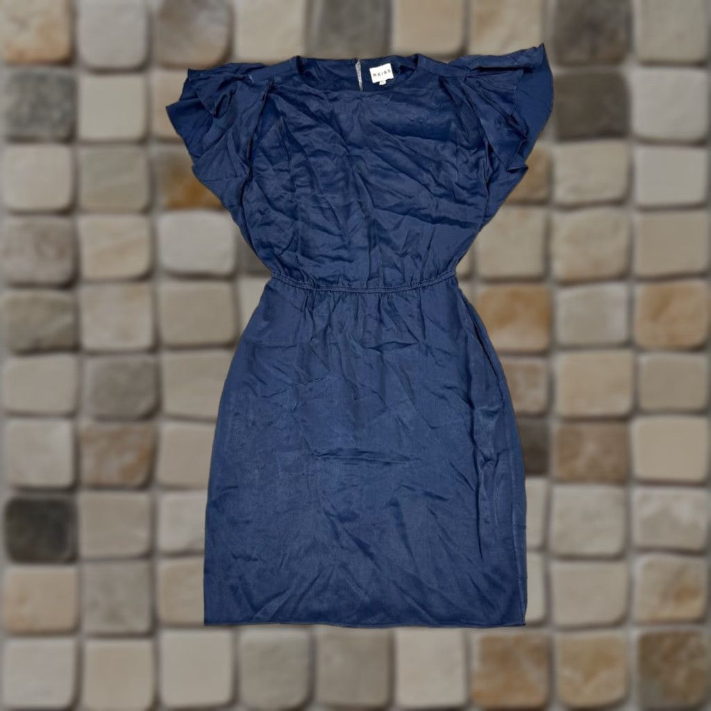Reiss Reiss Dress Womens Blouson 4 Blue Size S / US 4 / IT 40 - 1 Thumbnail