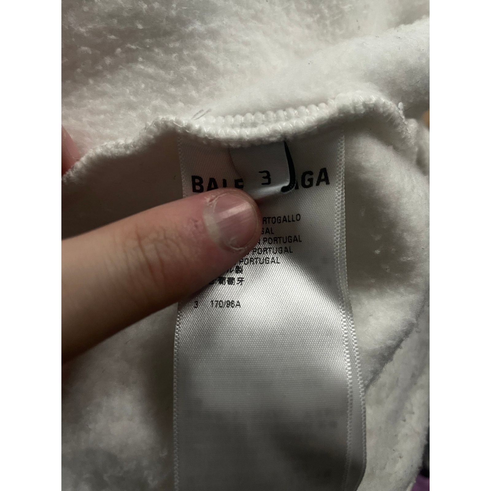 Balenciaga Balenciaga Hoodie White Pink Used 3 Size US S / EU 44-46 / 1 - 2 Thumbnail