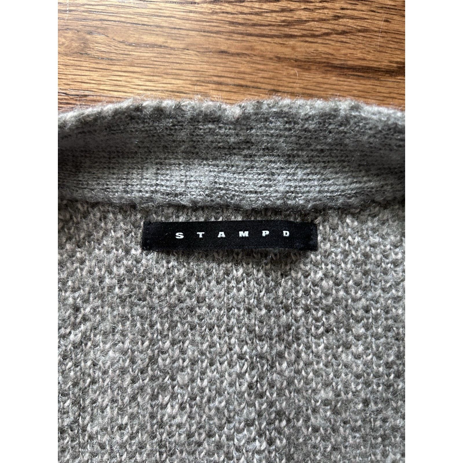 Stampd $330 Stampd Men's Green Plaid Cardigan Sweater Size L Size US L / EU 52-54 / 3 - 2 Thumbnail