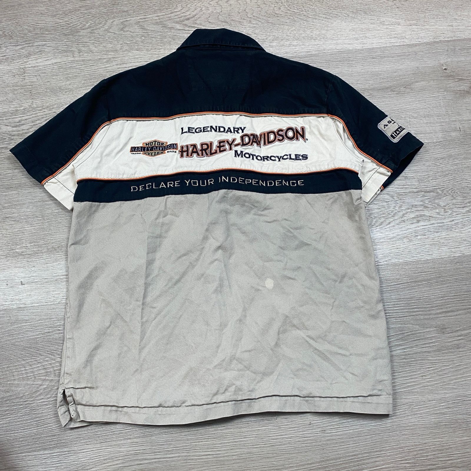 Harley Davidson × Vintage VTG 2005 Harley Davidson Legendary Motorcycles Work Shirt M Size US M / EU 48-50 / 2 - 3 Thumbnail