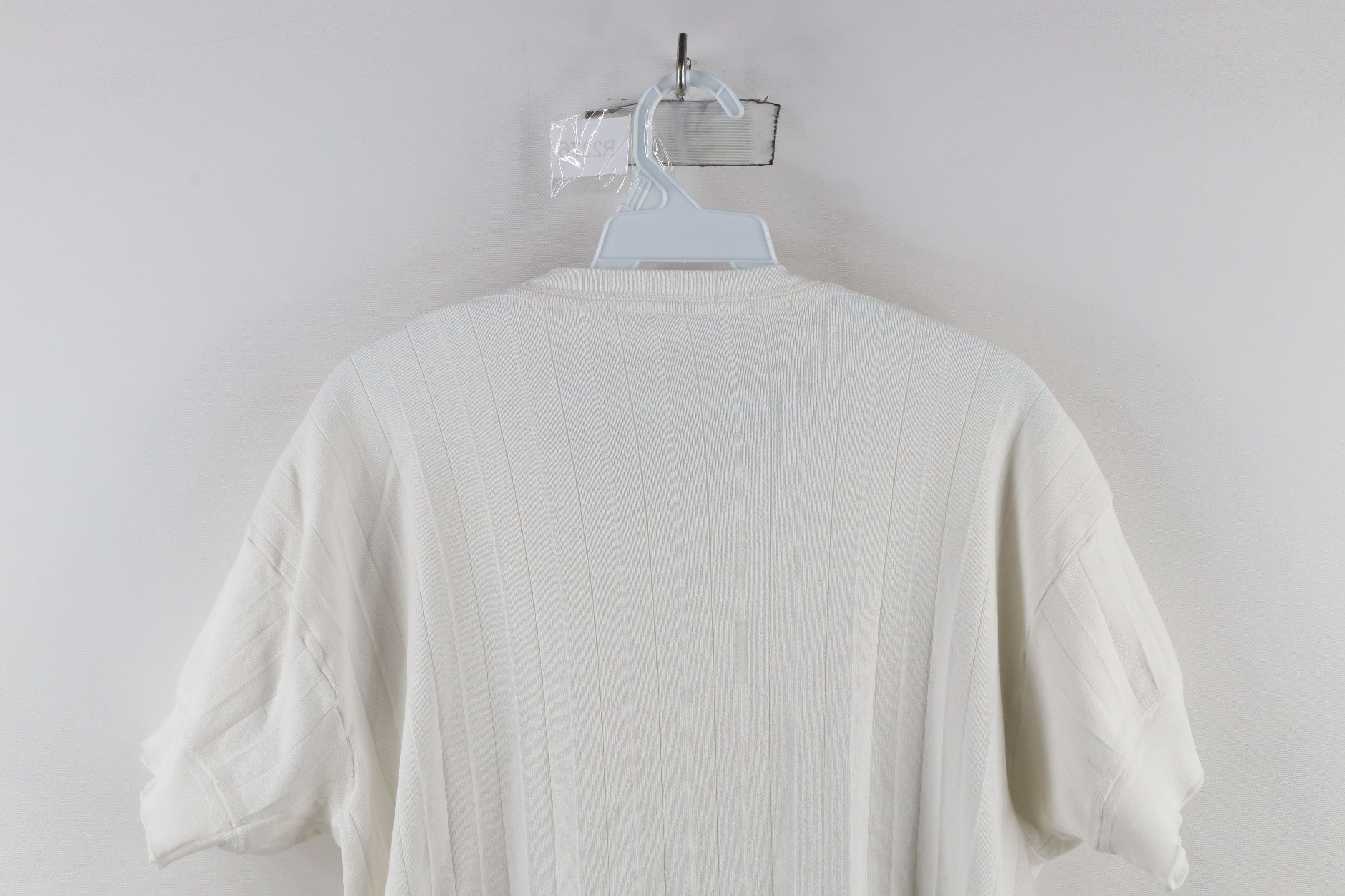 Vintage Vintage 60s 70s Streetwear Cotton Ribbed Knit T-Shirt USA Size US XL / EU 56 / 4 - 14 Thumbnail