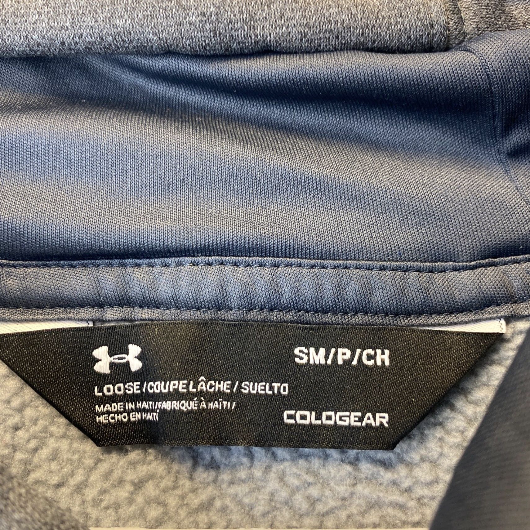 Under Armour Under Armour Men's Gray Hoodie Size S M Pullover Sweatshirt Pocket Loose /63-26 Size US S / EU 44-46 / 1 - 3 Thumbnail