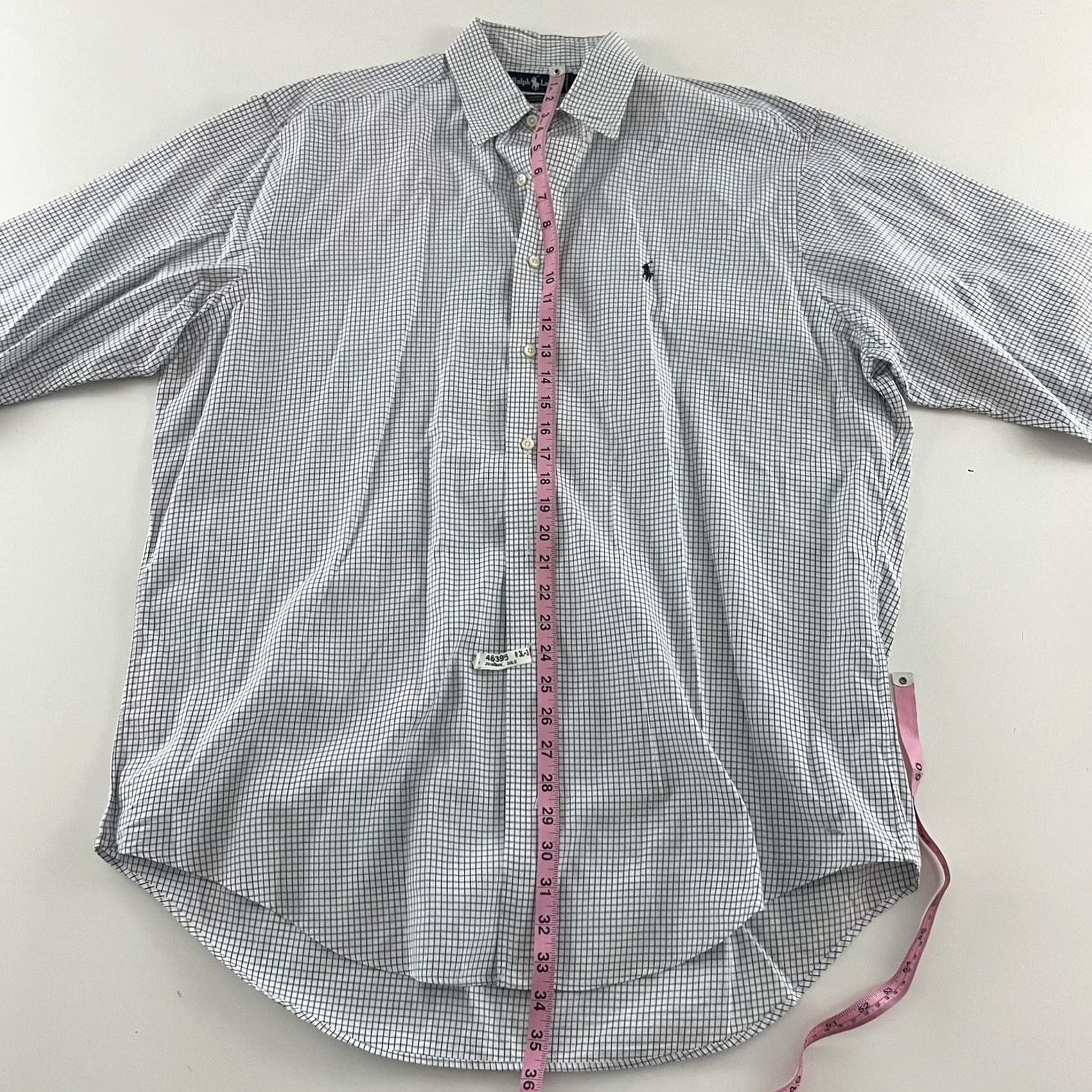 Polo Ralph Lauren Ralph Lauren Dress Shirt Plaid Long Sleeve White 16.5 35 Men’s Shirt Mens Narrow Front Button Front Closure Size US XL / EU 56 / 4 - 5 Thumbnail