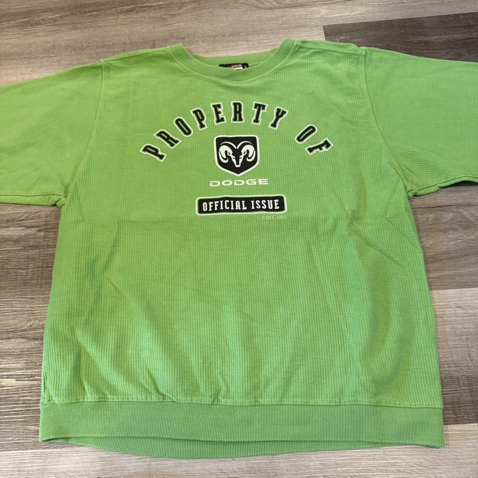 Other vintage property of dodge dodge sweatshirt 2007 L/XL Size US XL / EU 56 / 4 - 5 Thumbnail