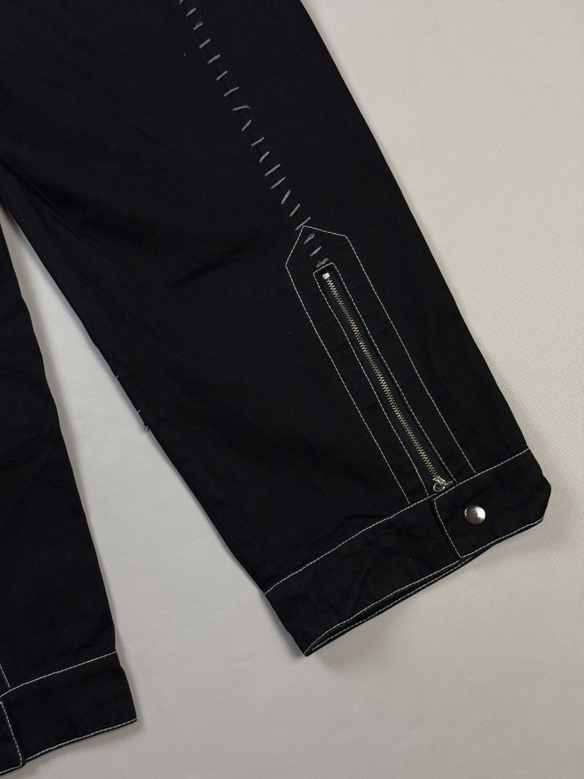 Cop Copine Cop Copine Avant-Garde Y2K High Rise Wide Leg Pants Trousers Size 30" / US 8 / IT 44 - 25 Thumbnail