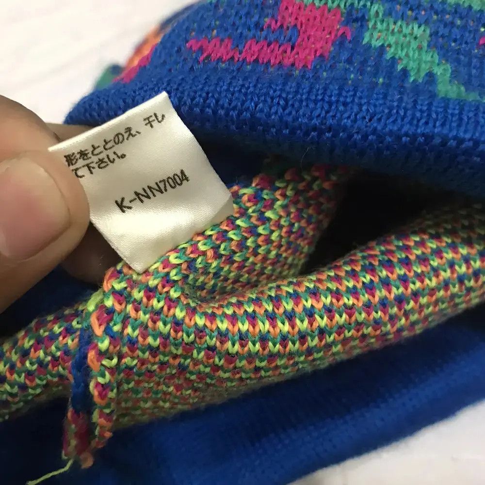 Japanese Brand × Kapital × Vintage Peaceful Mind Multicolour Beanie Hat Size ONE SIZE - 7 Thumbnail