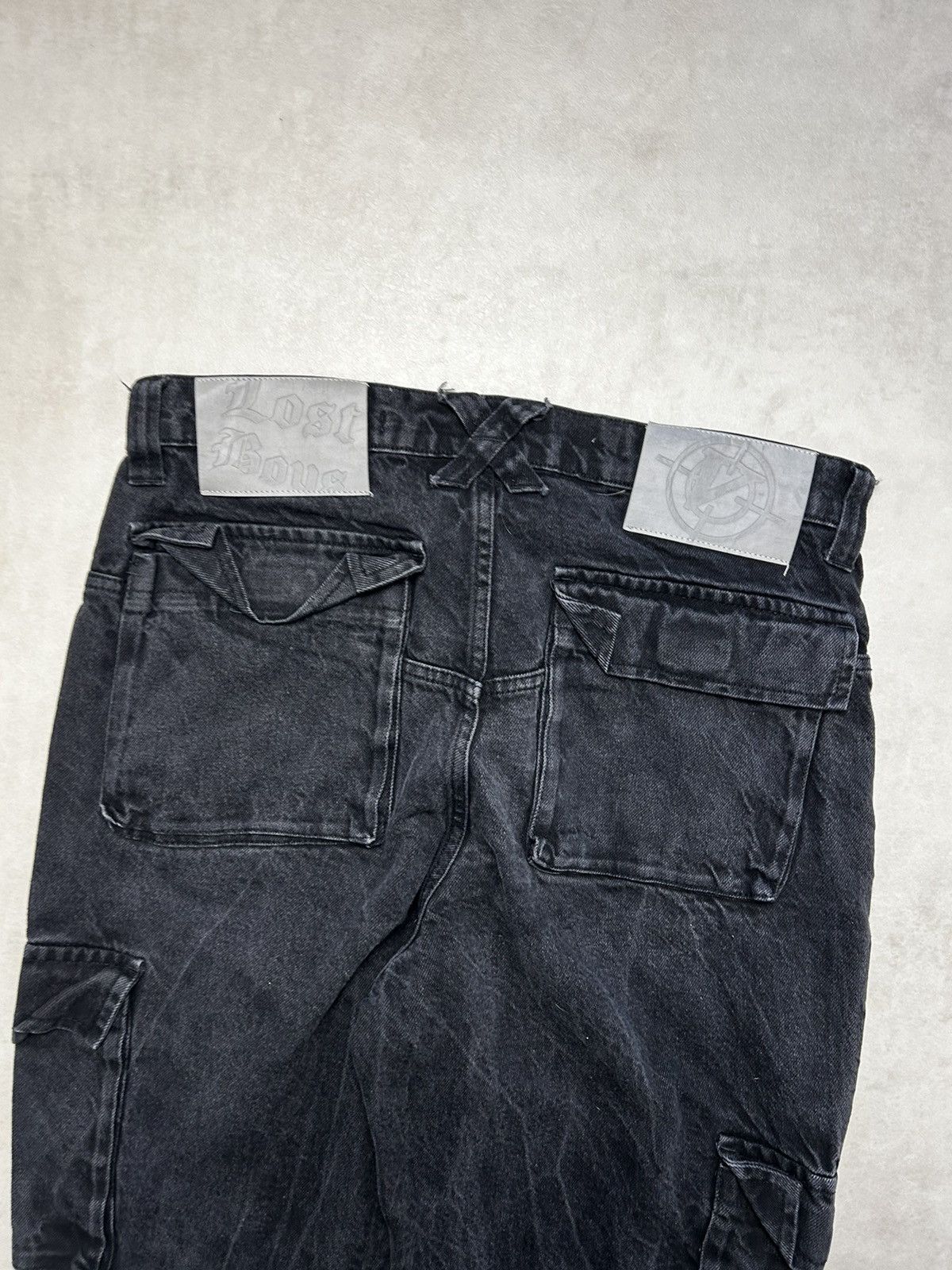 Lost Boys Archives Vicinity X Lost Boys Baggy Cargo Denim pants Size US 31 - 3 Thumbnail