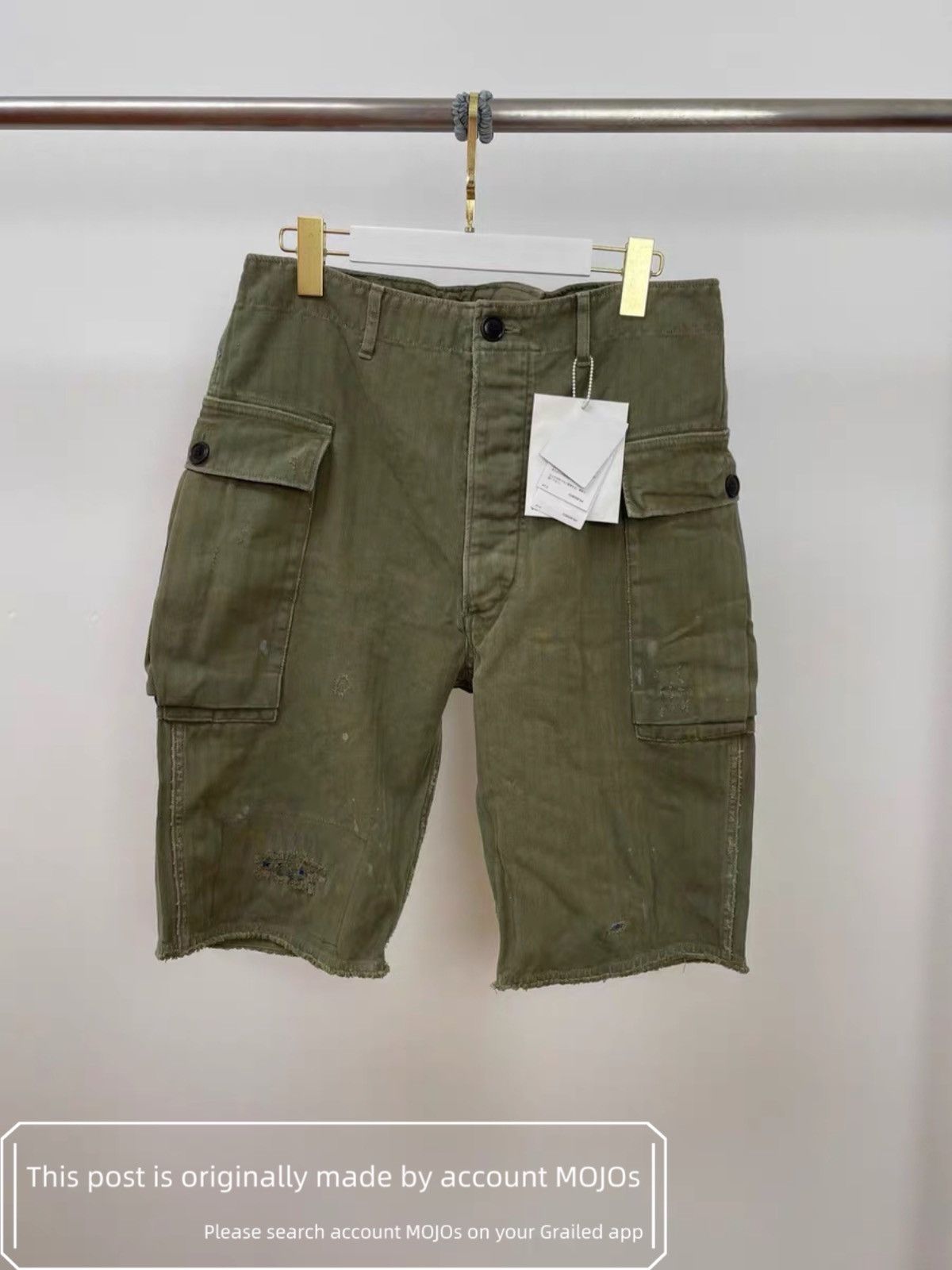 Visvim Sz 2 Visvim Military Cargo Shorts mojos1404529 Size US 32 / EU 48 - 1 Thumbnail