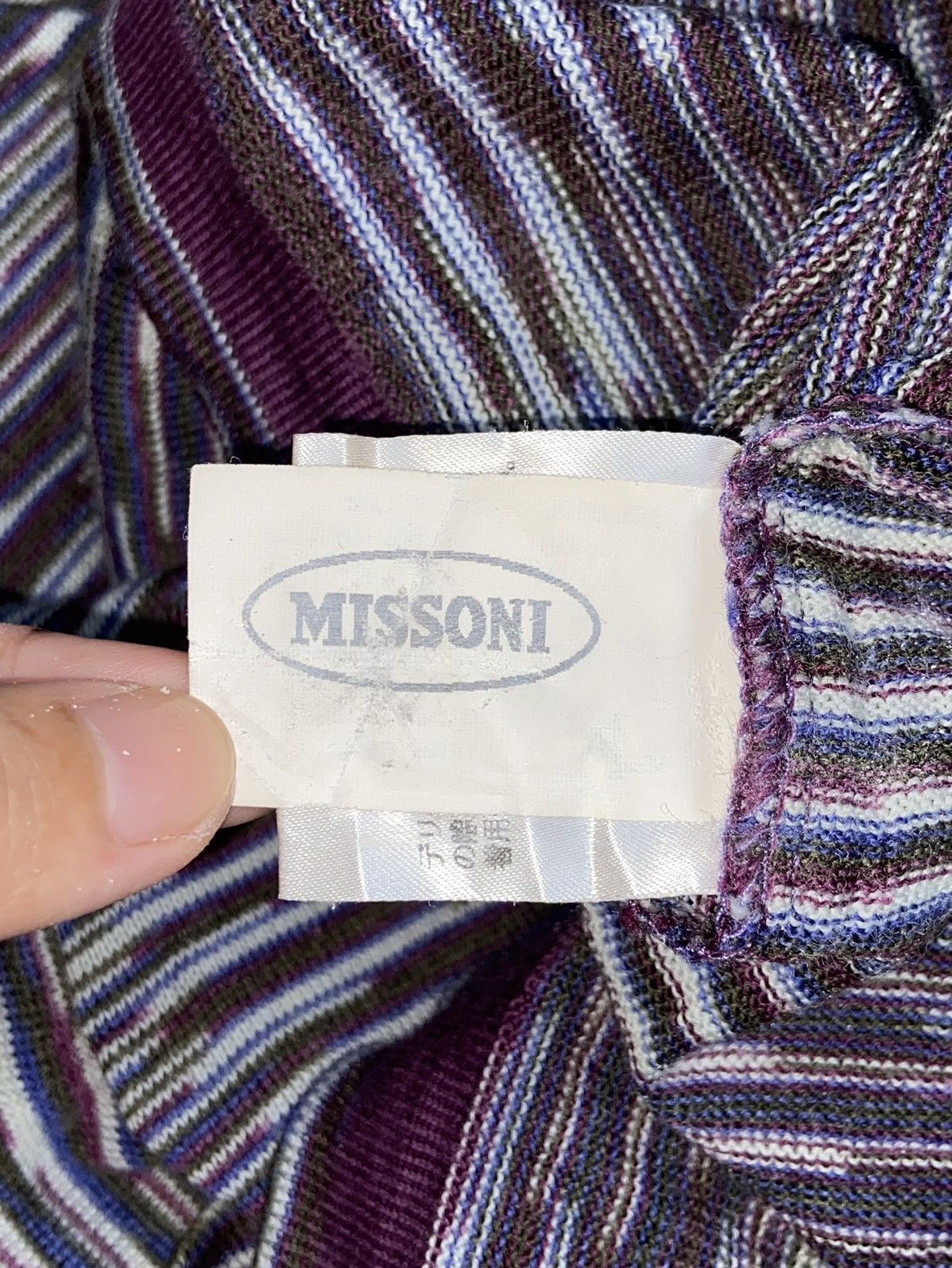 Missoni MISSONI Striped T-shirt Size US XS / EU 42 / 0 - 14 Thumbnail