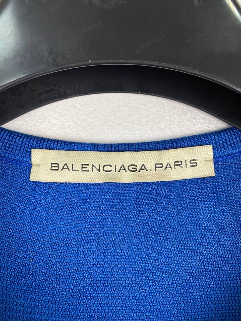Balenciaga Balenciaga Paris Vintage Geometric Knit Sweater – FR 40 Size M / US 6-8 / IT 42-44 - 3 Thumbnail
