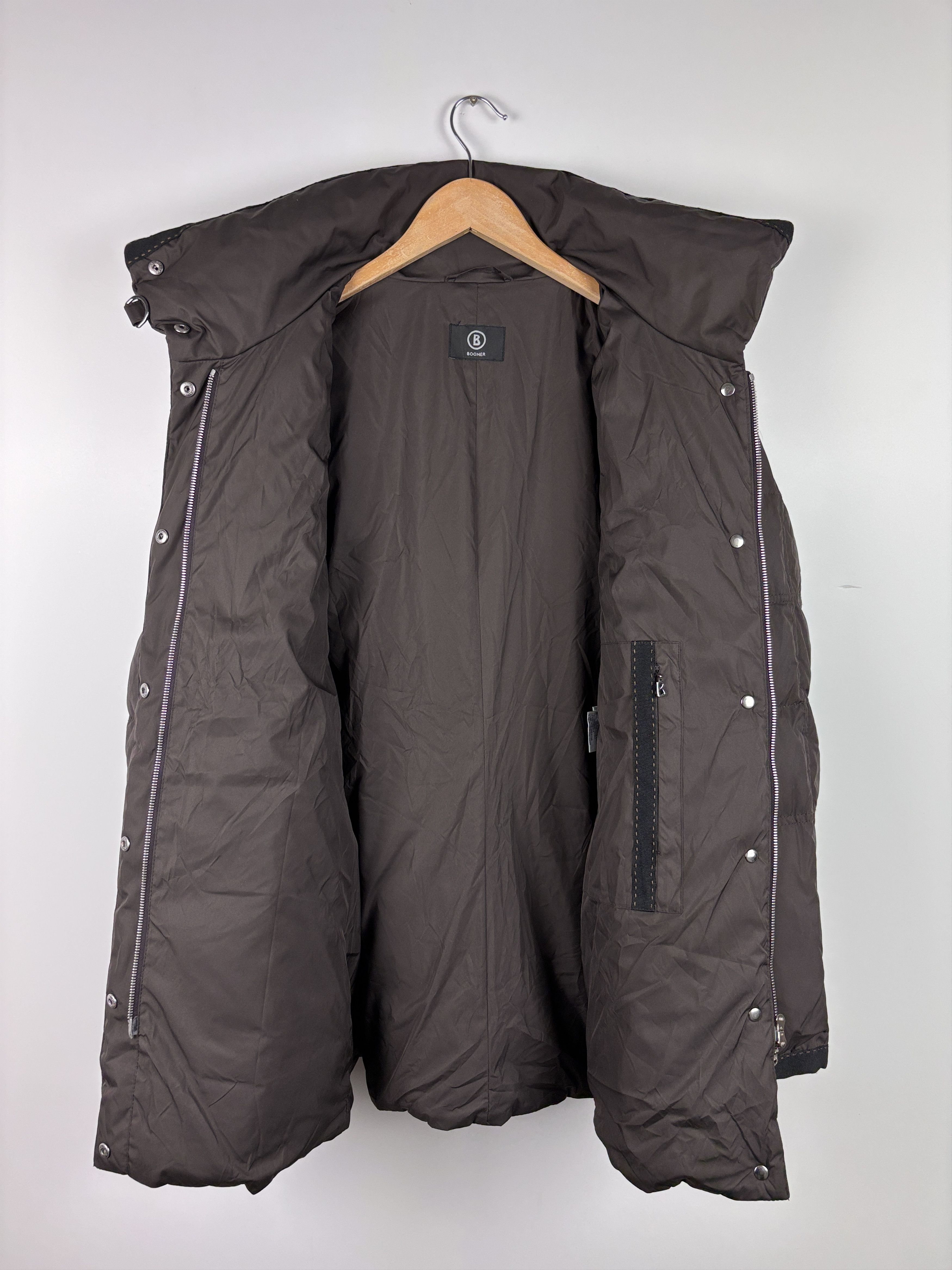 Bogner Womens Bogner Down Quilted Jacket Brown Size US 10 Size L / US 10 / IT 46 - 7 Thumbnail