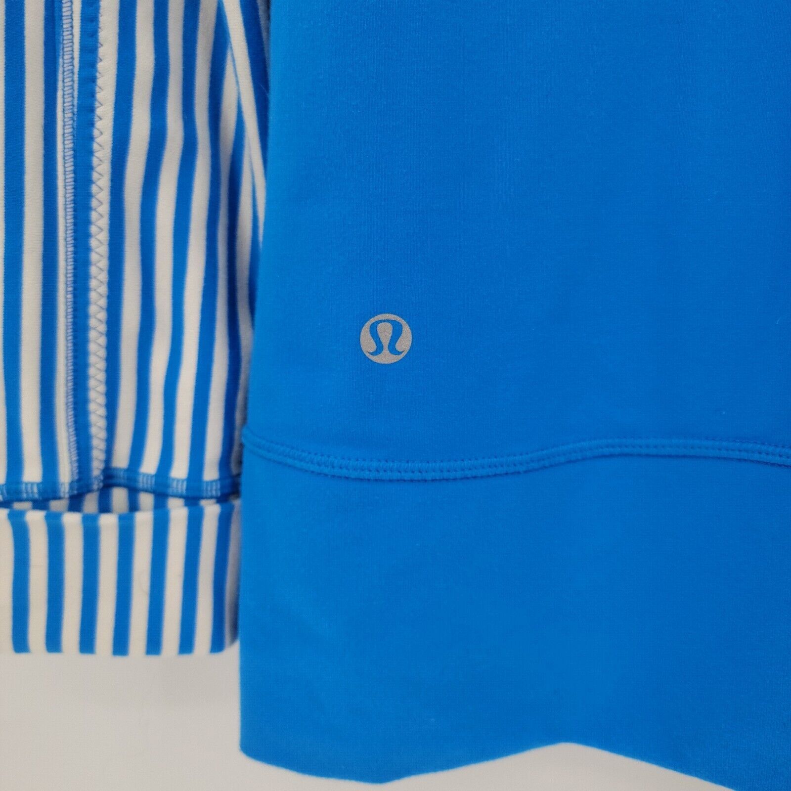 Lululemon Lululemon Women's 12/XL Daily Yoga Zip Up Striped Jacket Size XL / US 12-14 / IT 48-50 - 5 Thumbnail