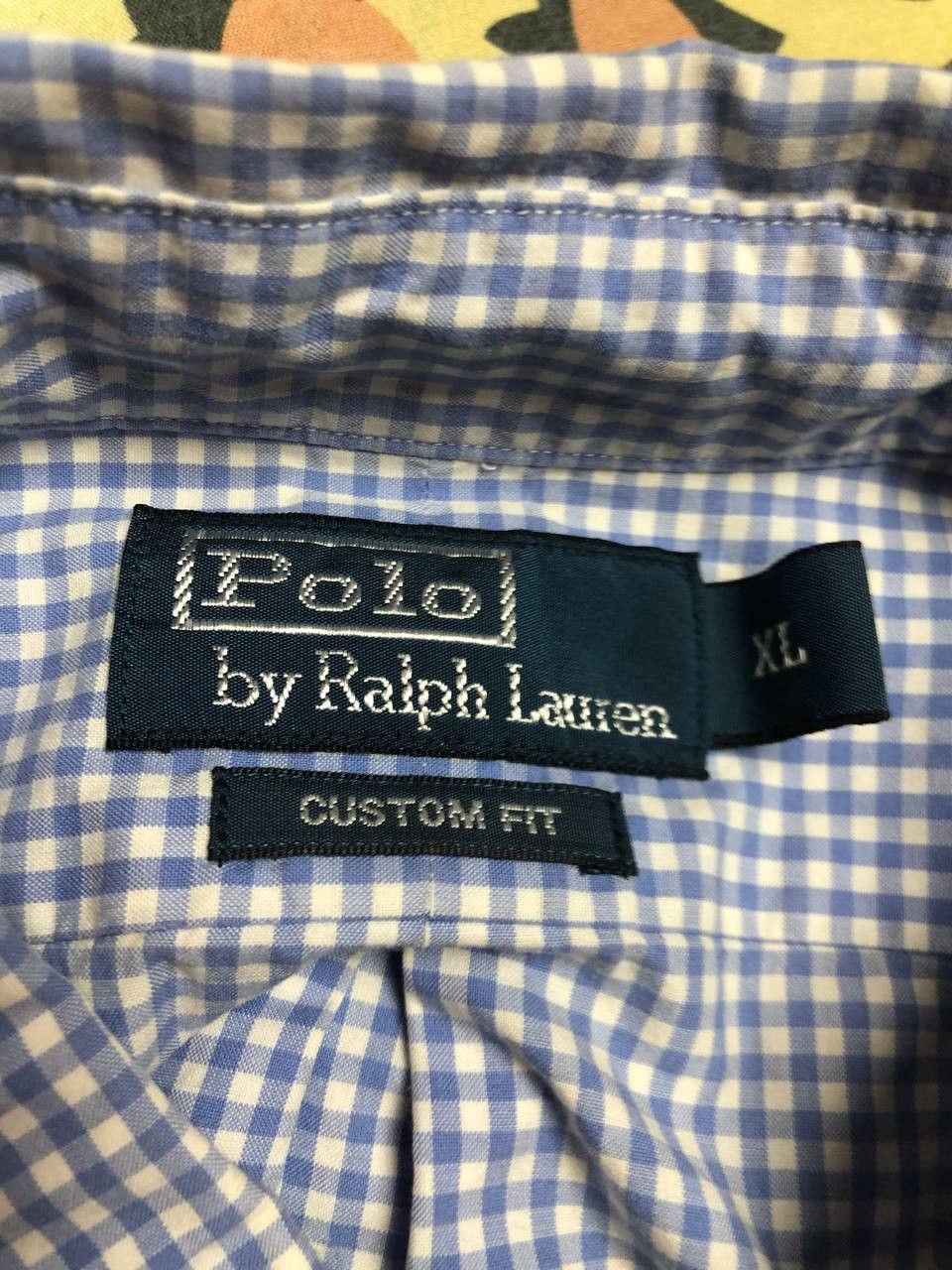 Polo Ralph Lauren × Vintage Polo Ralph Lauren Shirt Gray Button Up Size US XL / EU 56 / 4 - 2 Thumbnail