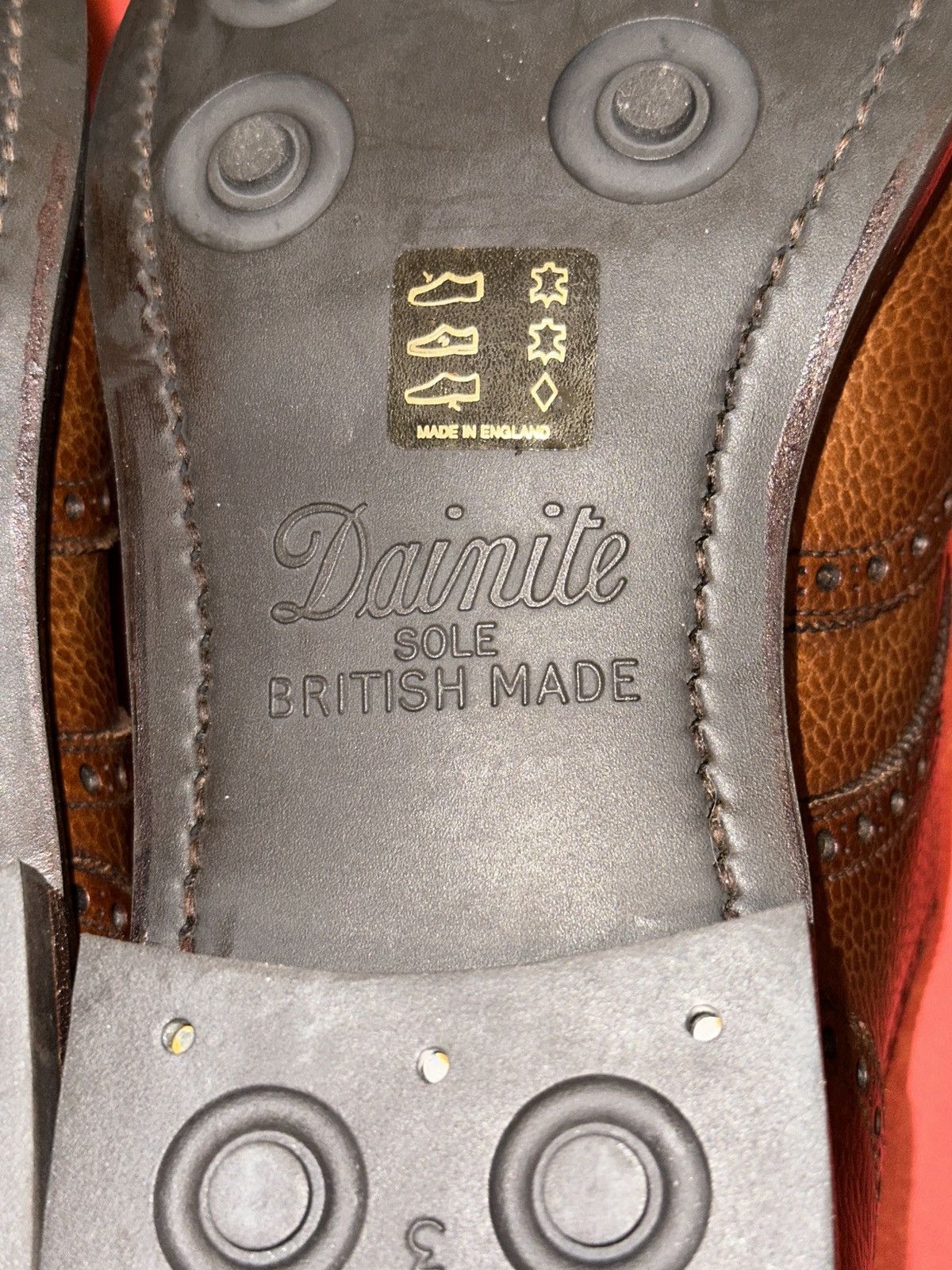Crockett & Jones Crockett & Jones ASHFORD Brogue Derby Shoes US 9 UK 8 Size US 9 / EU 42 - 7 Thumbnail