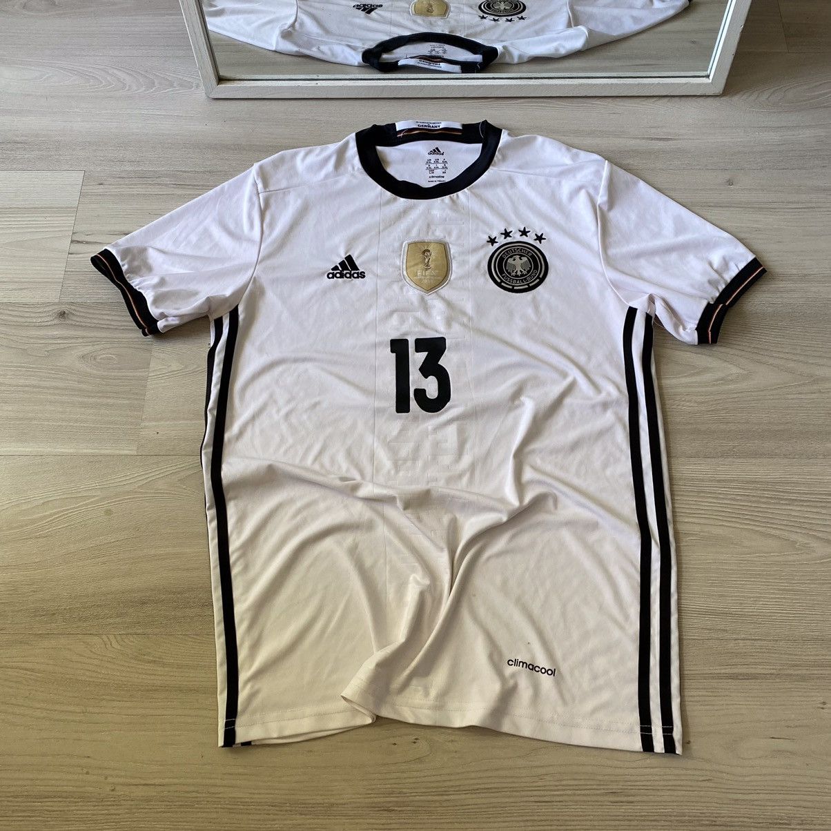 Vintage Germany Thomas Muller 13 Fifa World Cup Size US XXL / EU 58 / 5 - 2 Thumbnail