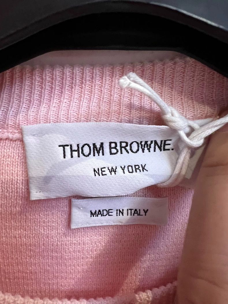Thom Browne Thom Browne Double-breasted pink hoodie Size US S / EU 44-46 / 1 - 2 Thumbnail