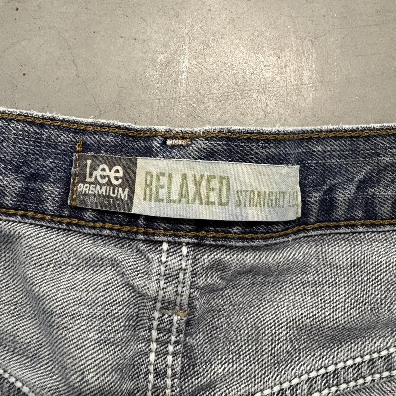 Vintage Crazy Vintage Y2K/2000s Baggy Skater Style Dark Blue Wash Streetwear Grunge Denim Jeans! Size US 36 / EU 52 - 8 Thumbnail