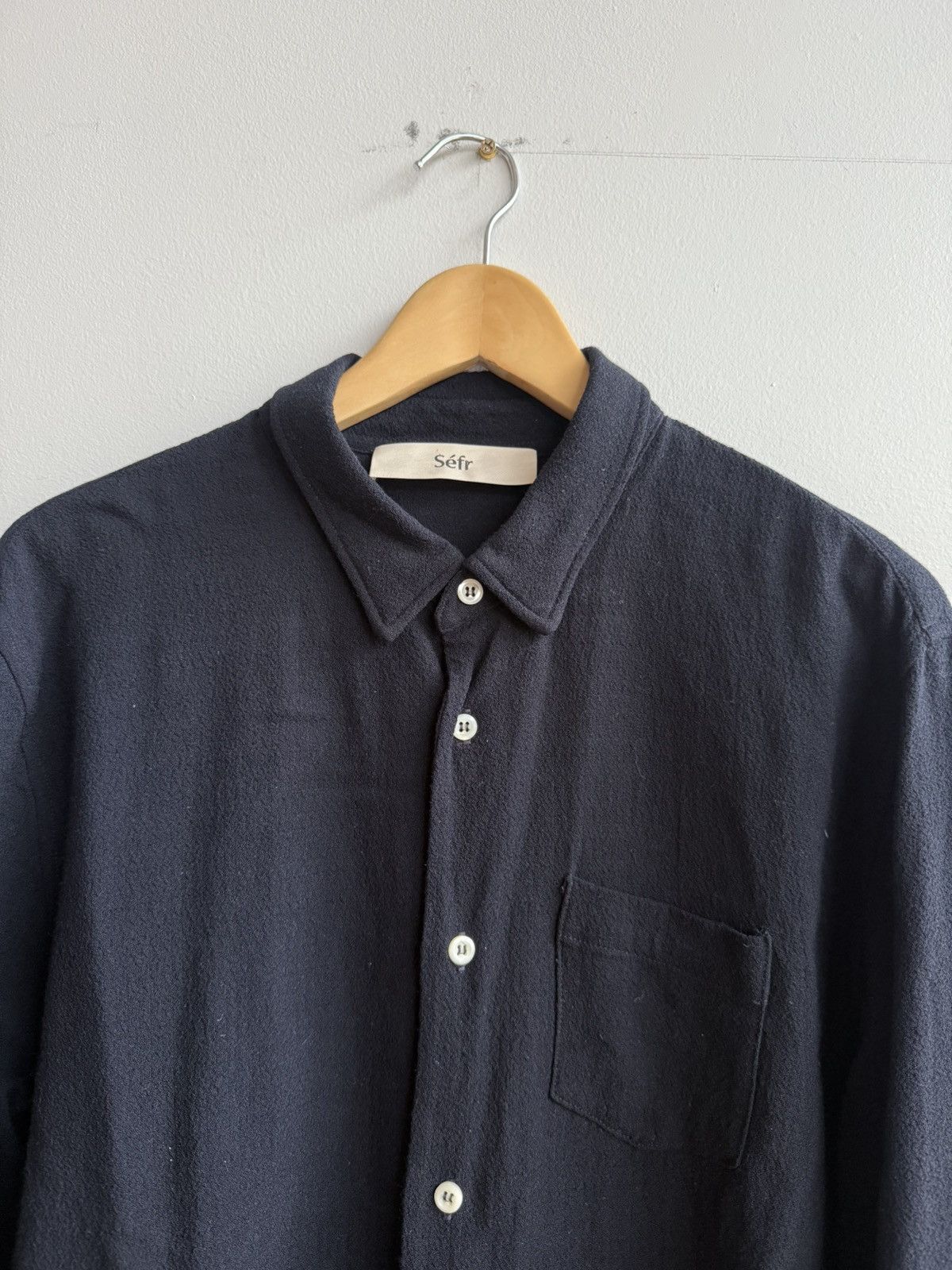 Sefr Sefr Hampus Shirt Size US XL / EU 56 / 4 - 3 Thumbnail