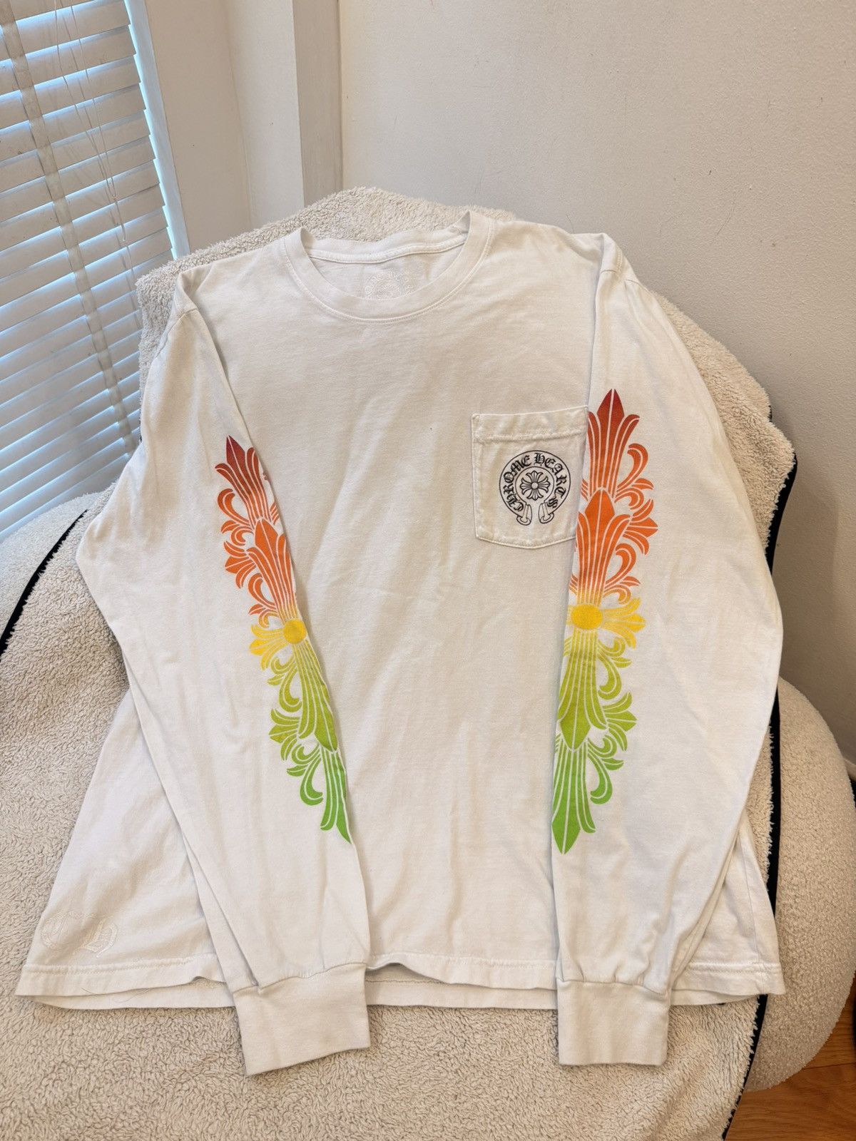 Chrome Hearts Chrome hearts l/s muti floral Size US XL / EU 56 / 4 - 1 Thumbnail