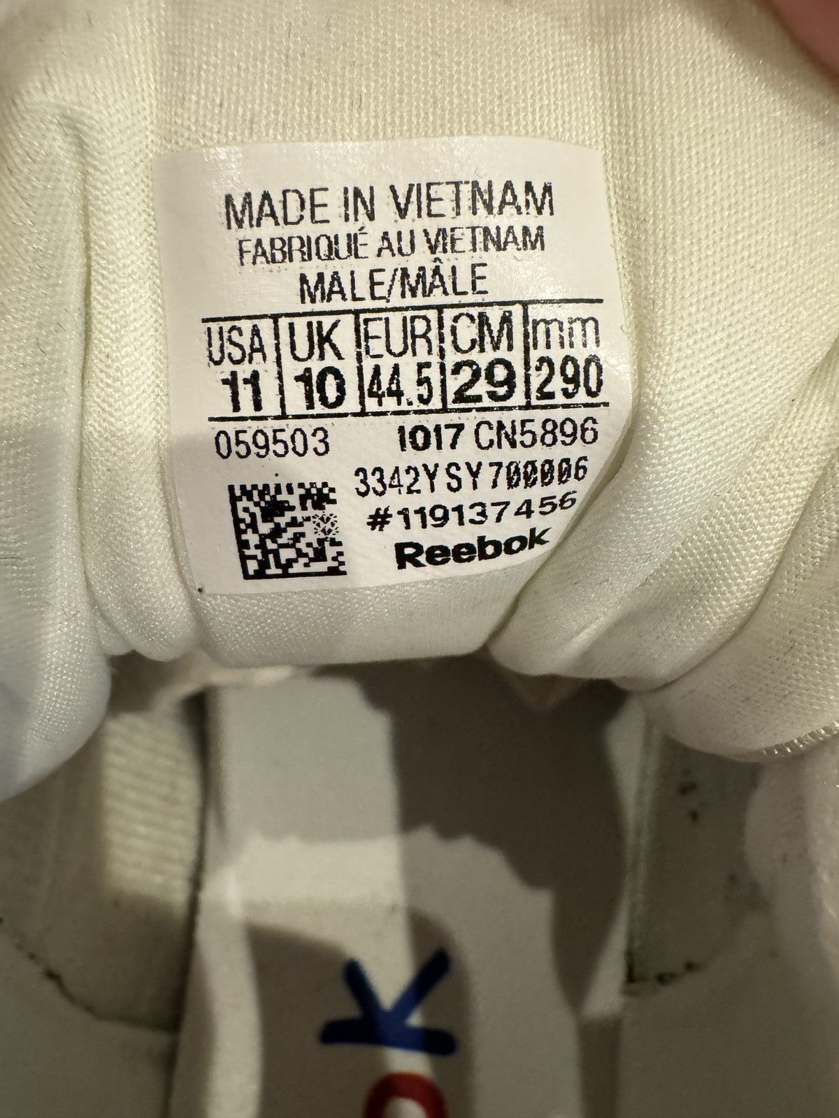 Reebok Reebok x Trouble Andrew Workout Plus 3AM men’s sneaker Size US 11 / EU 44 - 7 Thumbnail