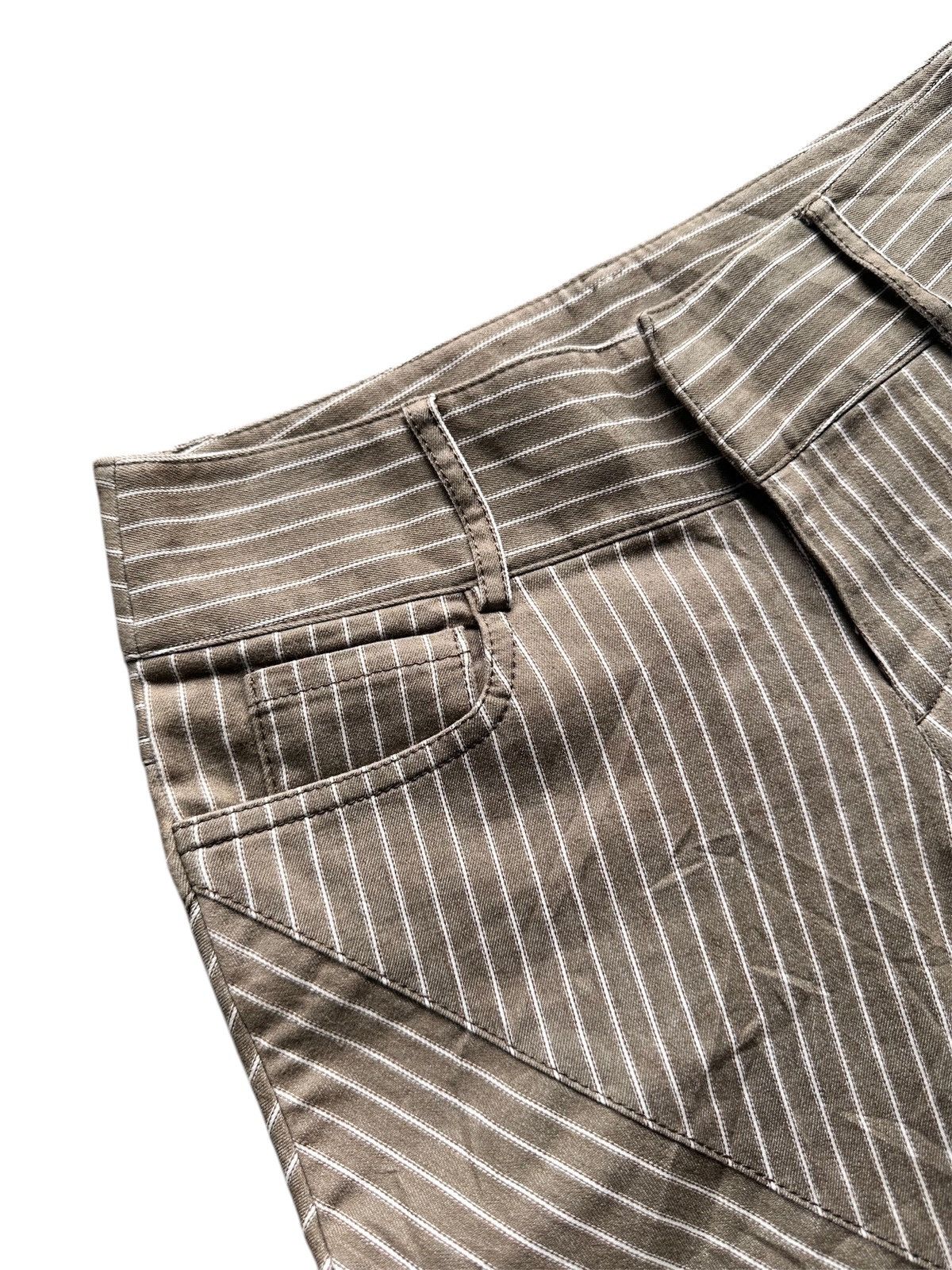 If Six Was Nine × Japanese Brand Crociera striped super flared Size 28" / US 6 / IT 42 - 5 Thumbnail