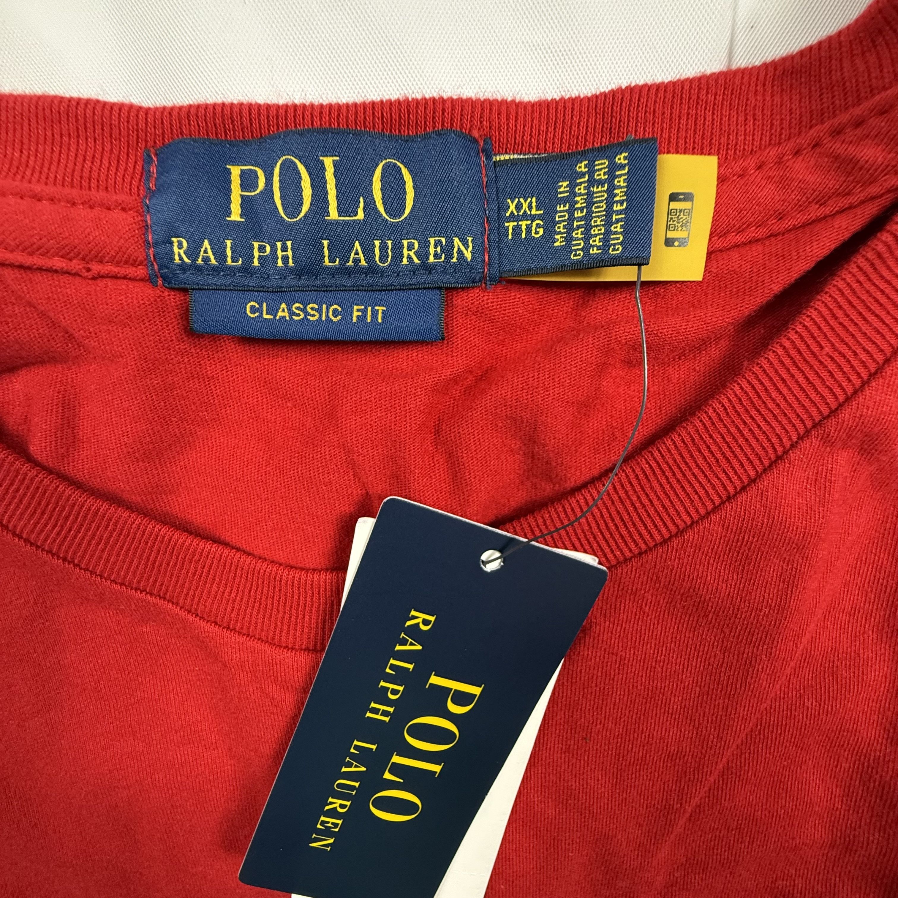 Polo Ralph Lauren Polo Ralph Lauren Mens American Flag Shirt XXL Classic Fit Size US XXL / EU 58 / 5 - 2 Thumbnail