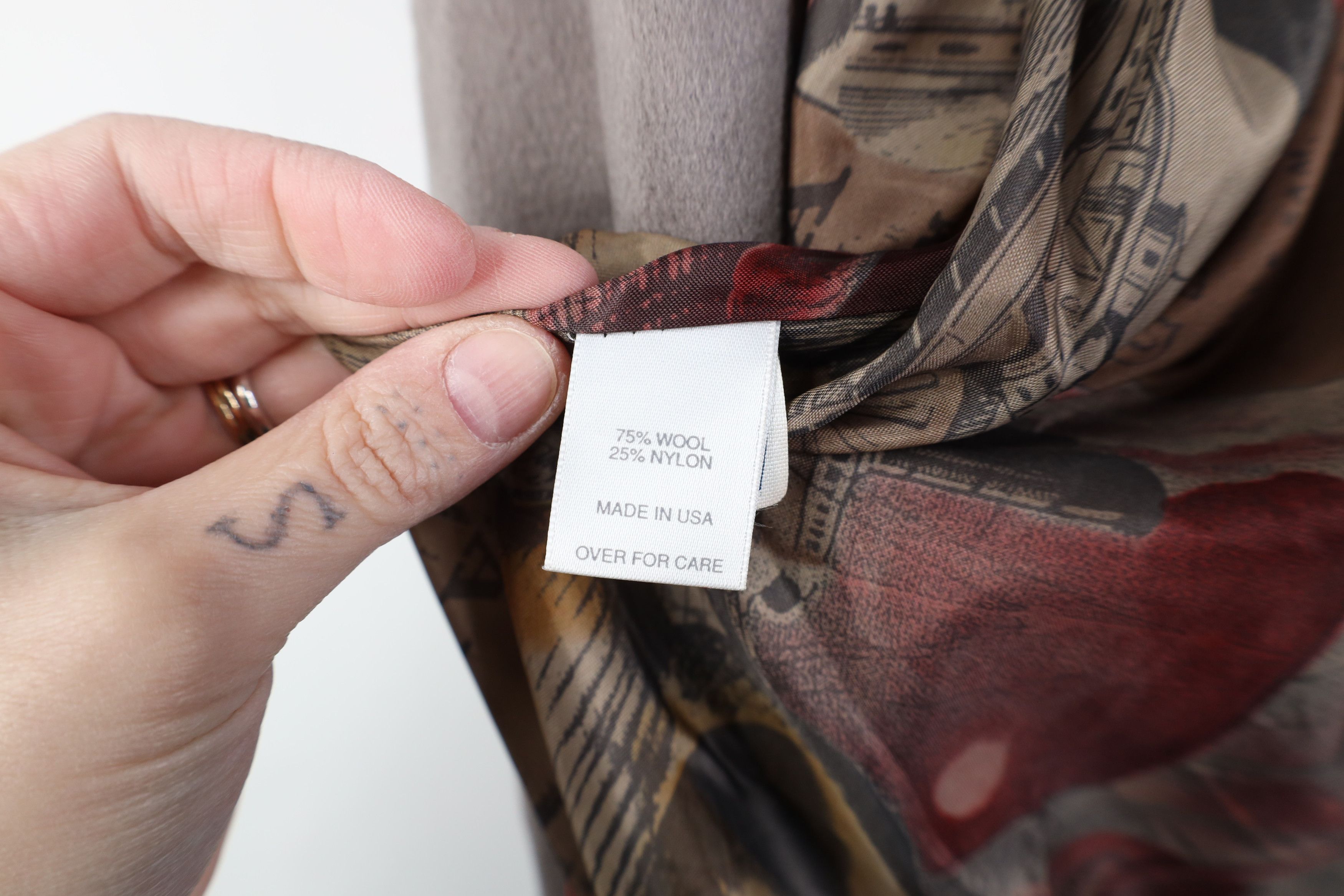 Vintage Vintage 90s Streetwear Heavy Wool Blend Overcoat Jacket USA Size XXL / US 16-18 / IT 52-54 - 11 Thumbnail