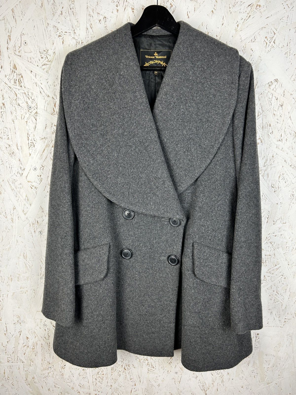 Vivienne Westwood Vivienne Westwood Anglomania Wool Coat Size 44 Grey Size M / US 6-8 / IT 42-44 - 1 Thumbnail