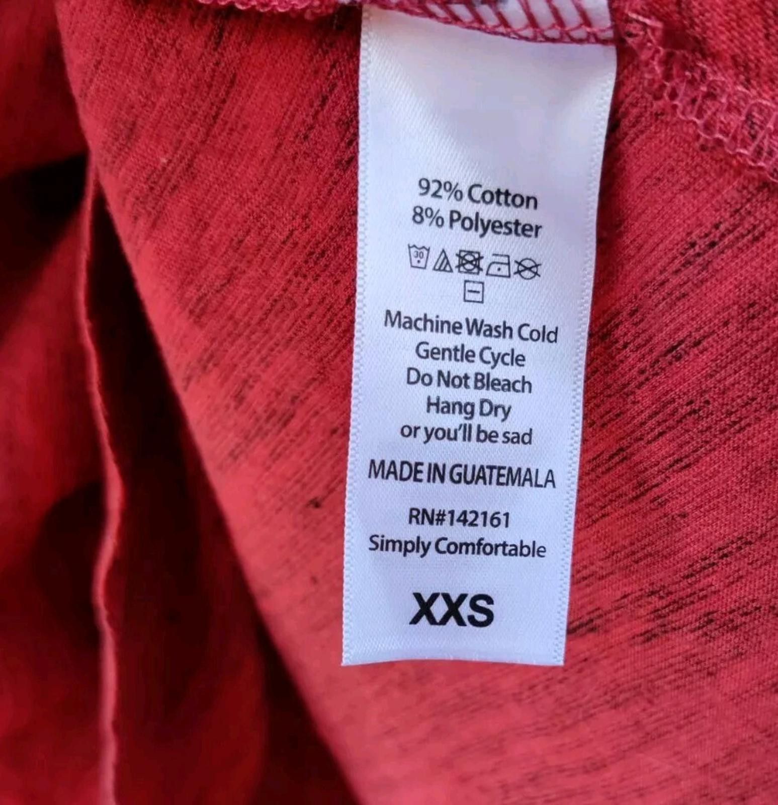 Other LulaRoe Carly Swing Shift T Shirt Dress XXS Hi Low Red Size XXS / US 00 / IT 34 - 8 Thumbnail