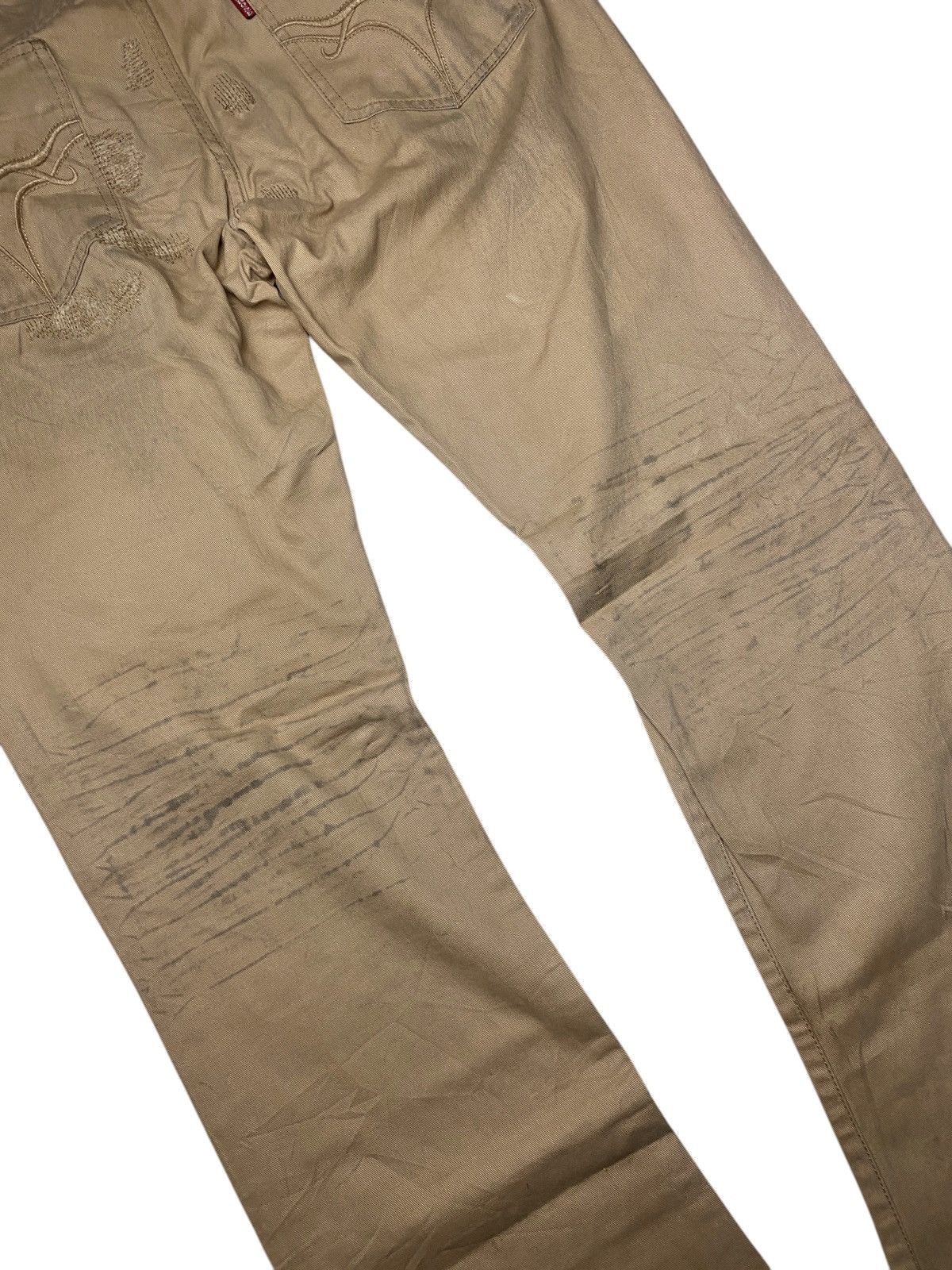 If Six Was Nine 2000's Jackrose Clawmark Boro Buckle Pants Size US 33 - 10 Thumbnail