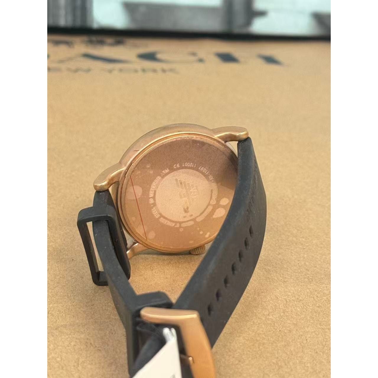 Emporio Armani Emporio Armani Luigi Slim AR11097 Watch With Black Dial Size ONE SIZE - 5 Thumbnail