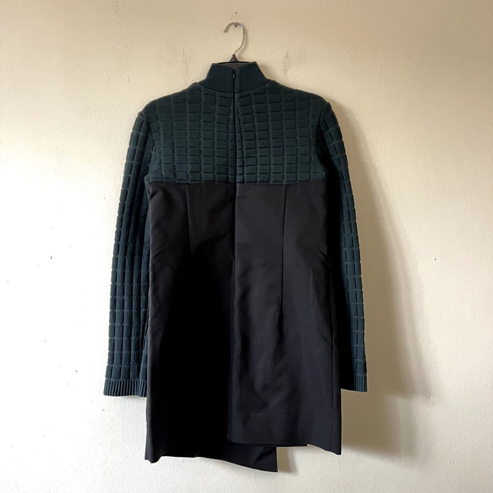 Opening Ceremony Opening Ceremony Green Black Quilted Mini Dress Size 2 J1 Size XS / US 0-2 / IT 36-38 - 2 Thumbnail
