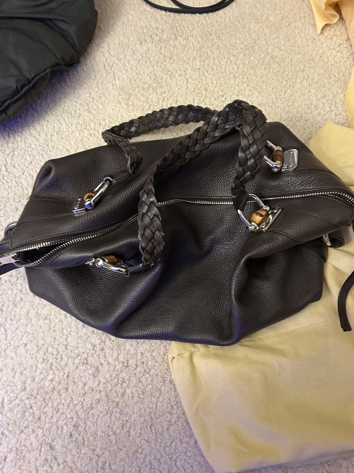 Gucci Gucci Bamboo Bar Tote Bag Size ONE SIZE - 5 Thumbnail