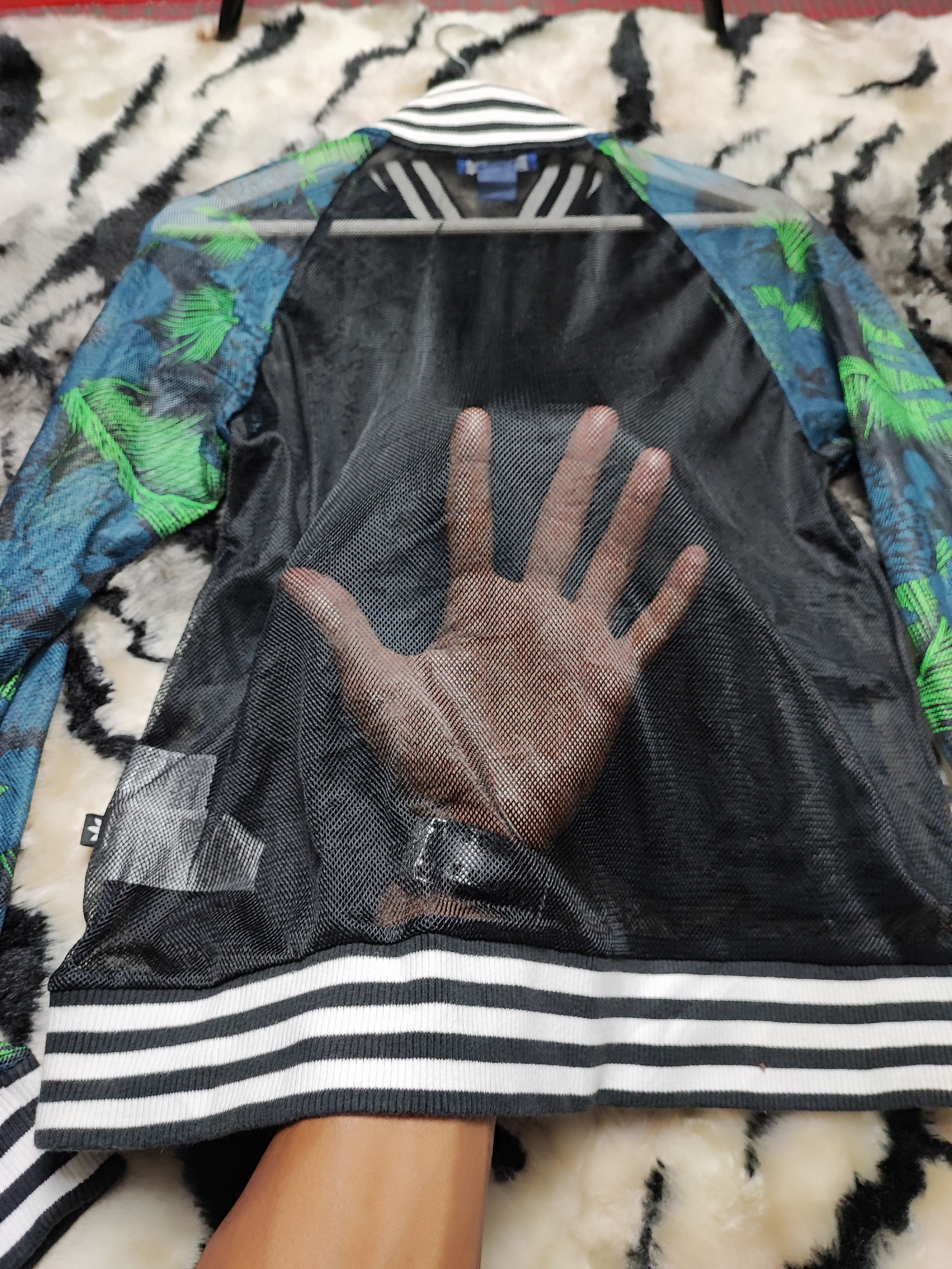 Adidas × Japanese Brand Adidas Floral Transparent Varsity Size US S / EU 44-46 / 1 - 15 Thumbnail
