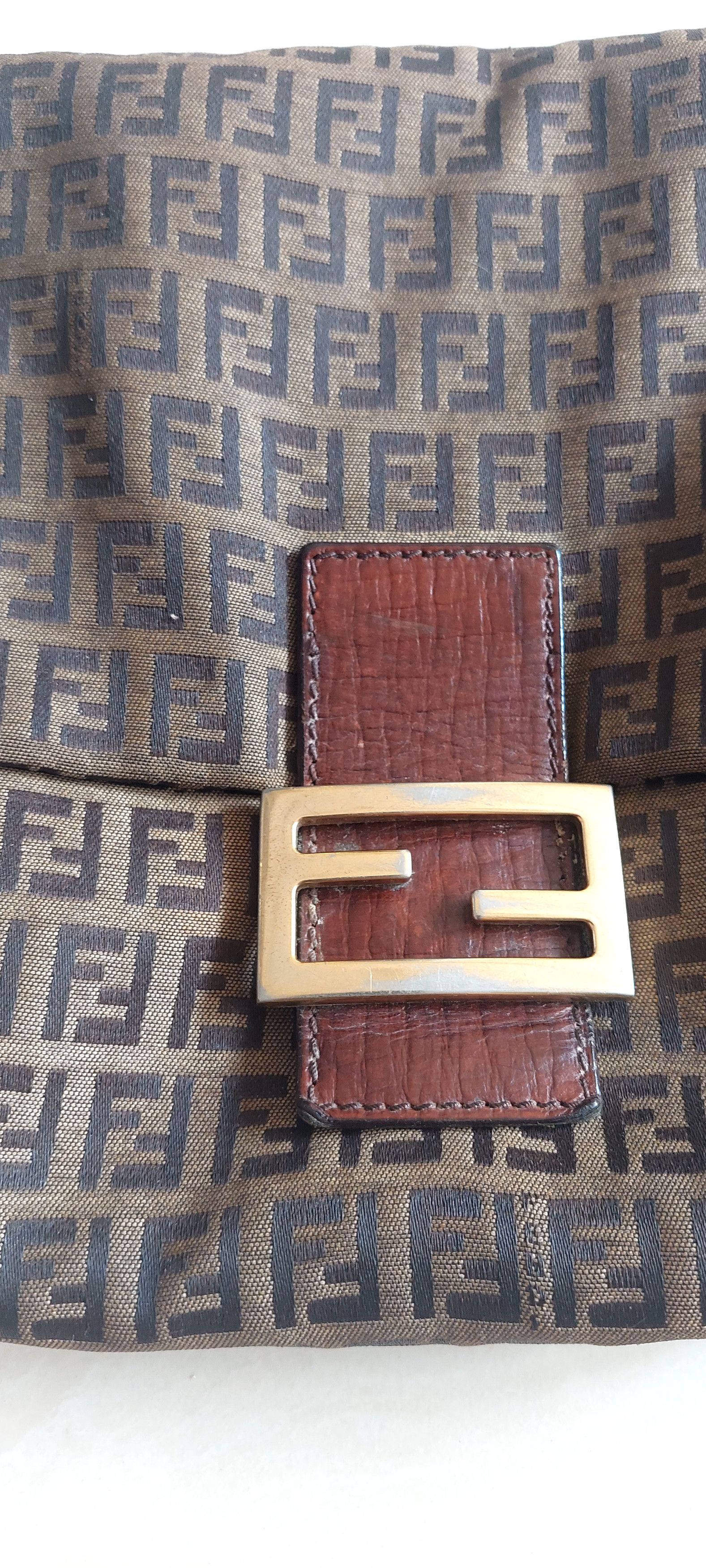 Fendi Fendi zucchino vitello canvas crossbody Size ONE SIZE - 2 Thumbnail