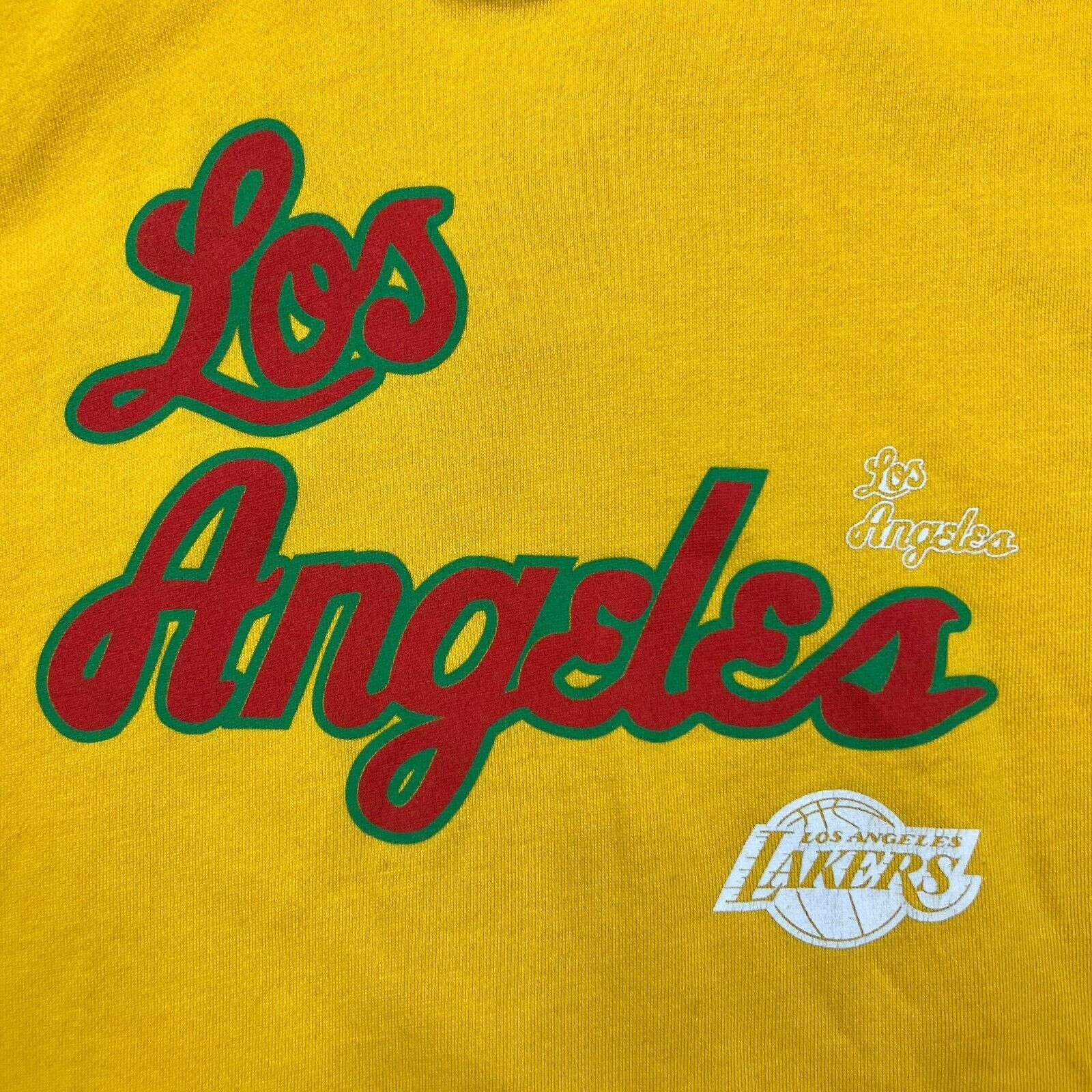 Mitchell & Ness × NBA × Vintage Mitchell & Ness Los Angeles Lakers Hoodie XL NBA Basketball Size US XL / EU 56 / 4 - 2 Thumbnail