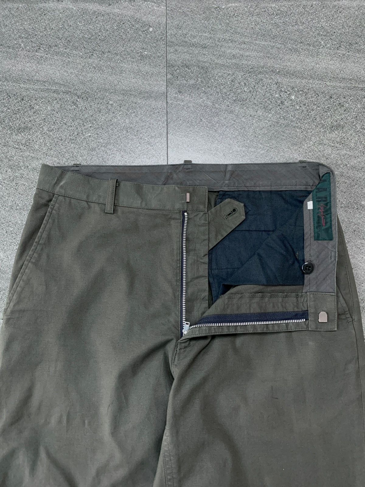 Yohji Yamamoto FREE TAX! BuckleBack Straight Trousers Size US 30 / EU 46 - 4 Thumbnail