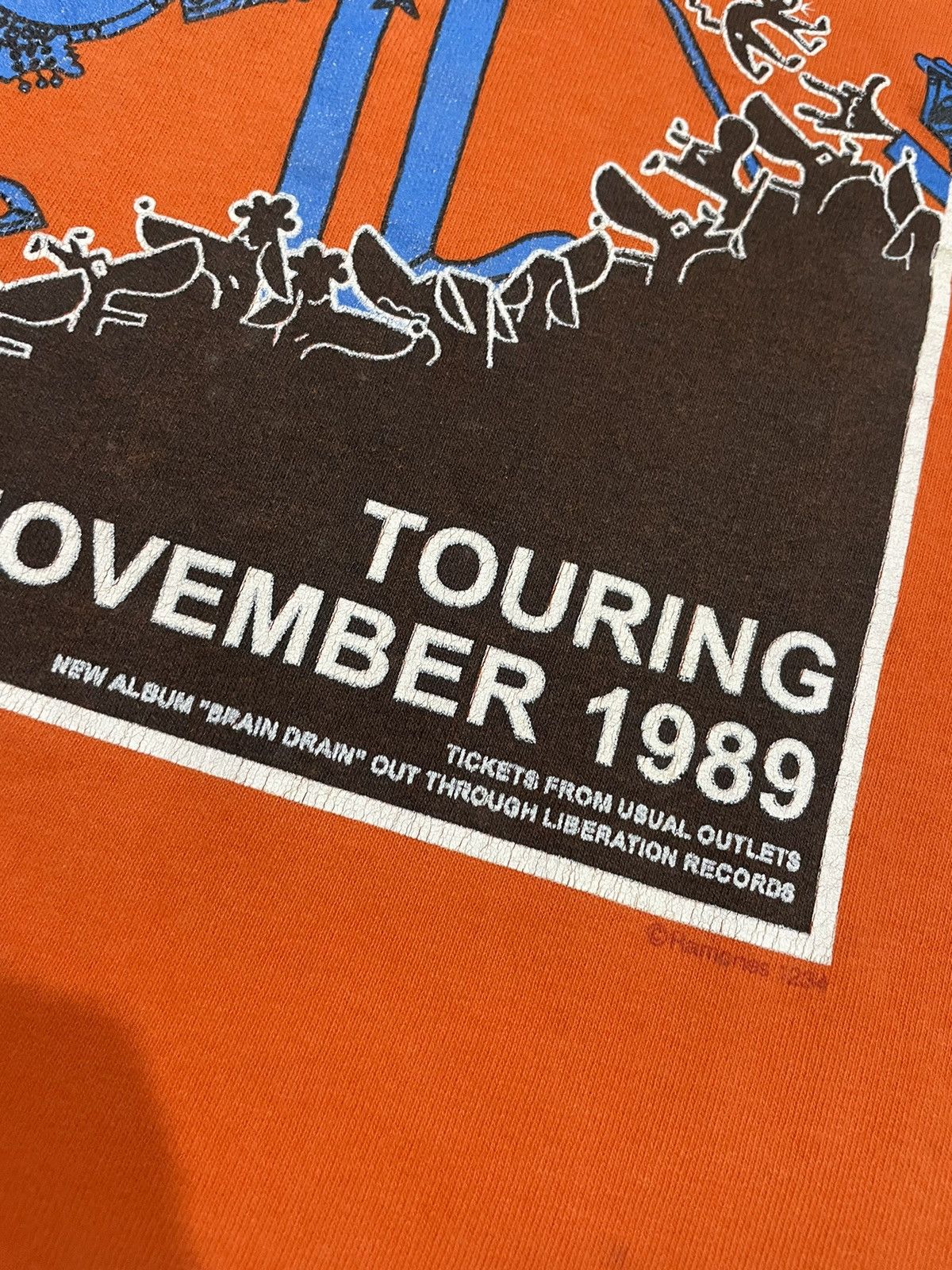 Band Tees Vtg Ramones Tour Tee Size US M / EU 48-50 / 2 - 11 Thumbnail