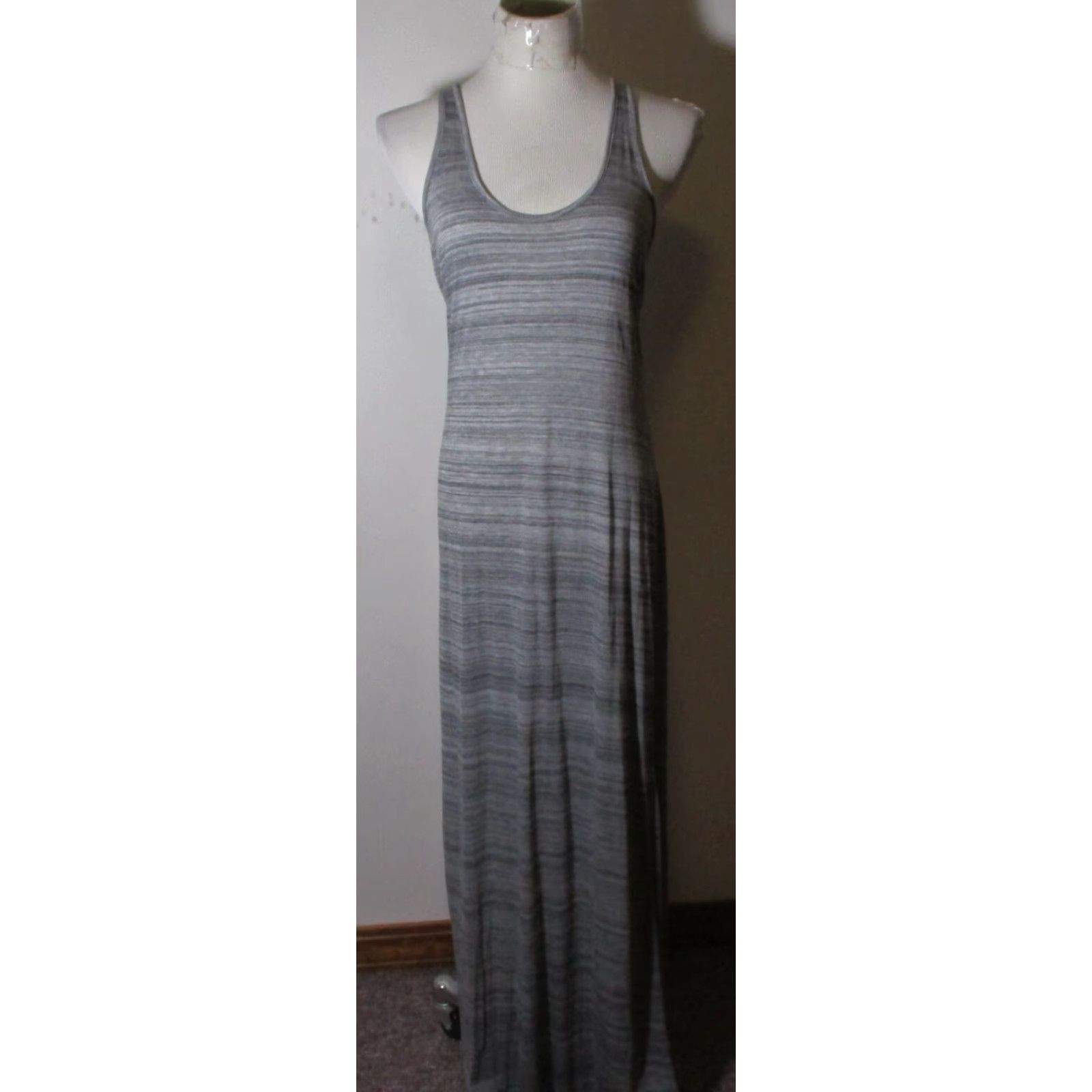 Vince VINCE Gray Full Length Sleeveless Dress XS Size XS / US 0-2 / IT 36-38 - 2 Thumbnail