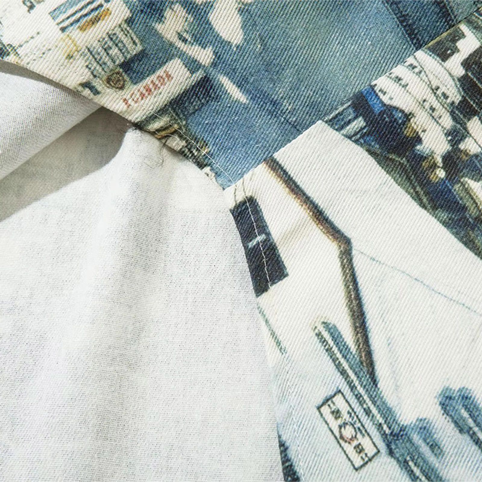 Japanese Brand Cyberpunk City Sky Long Sleeve Shirt Size US M / EU 48-50 / 2 - 10 Thumbnail