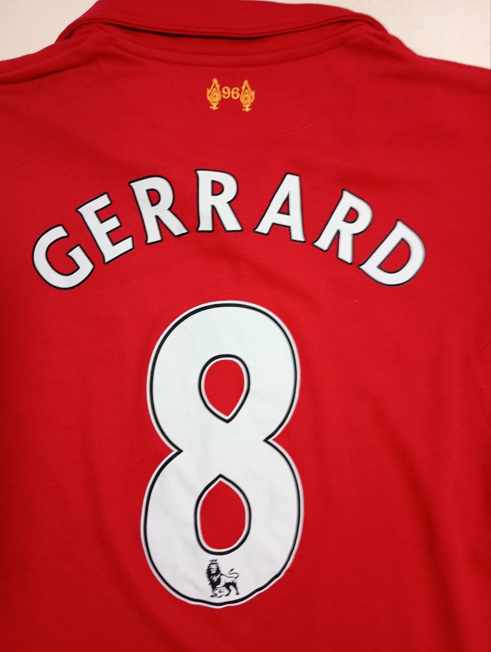 Warrior Liverpool FC Warrior Home Jersey 8 Gerrard 2012-2013 Size US L / EU 52-54 / 3 - 13 Thumbnail
