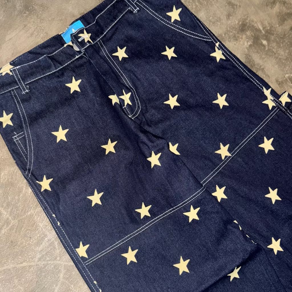 PPFM Blue colour Japanese inspired denim pant Size US 32 / EU 48 - 6 Thumbnail