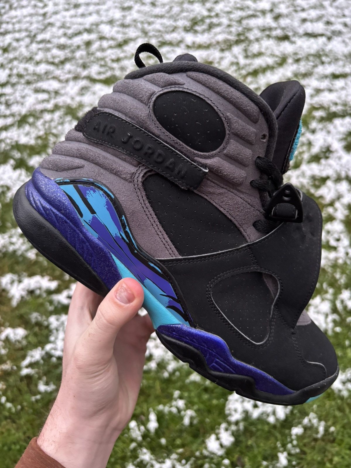 Jordan 8 online aqua - size 10