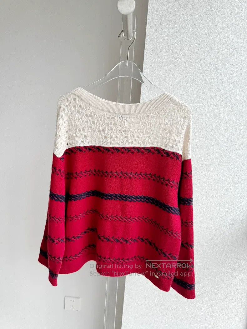 Chanel Chanel Colour-blocked sweater Size XXS / US 00 / IT 34 - 2 Thumbnail