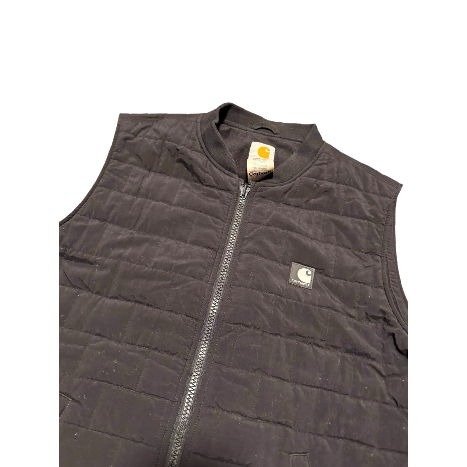 Carhartt VINTAGE Carhartt C76 Gilliam Vest Mens Large BLK Quilted Cordura Liner Only Black Quilted Cordura Liner Only Parka Style Jacket Size US L / EU 52-54 / 3 - 2 Thumbnail