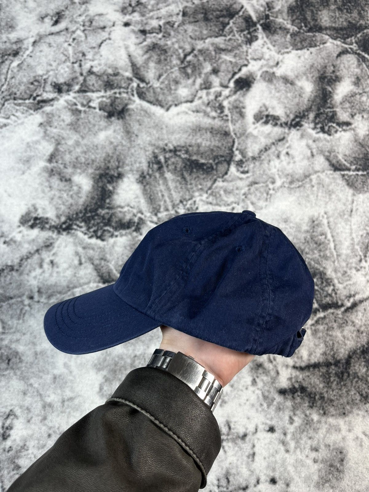 Polo Ralph Lauren Polo Ralph Lauren Big Pony Cap Navy Yellow Hat Size ONE SIZE - 4 Thumbnail
